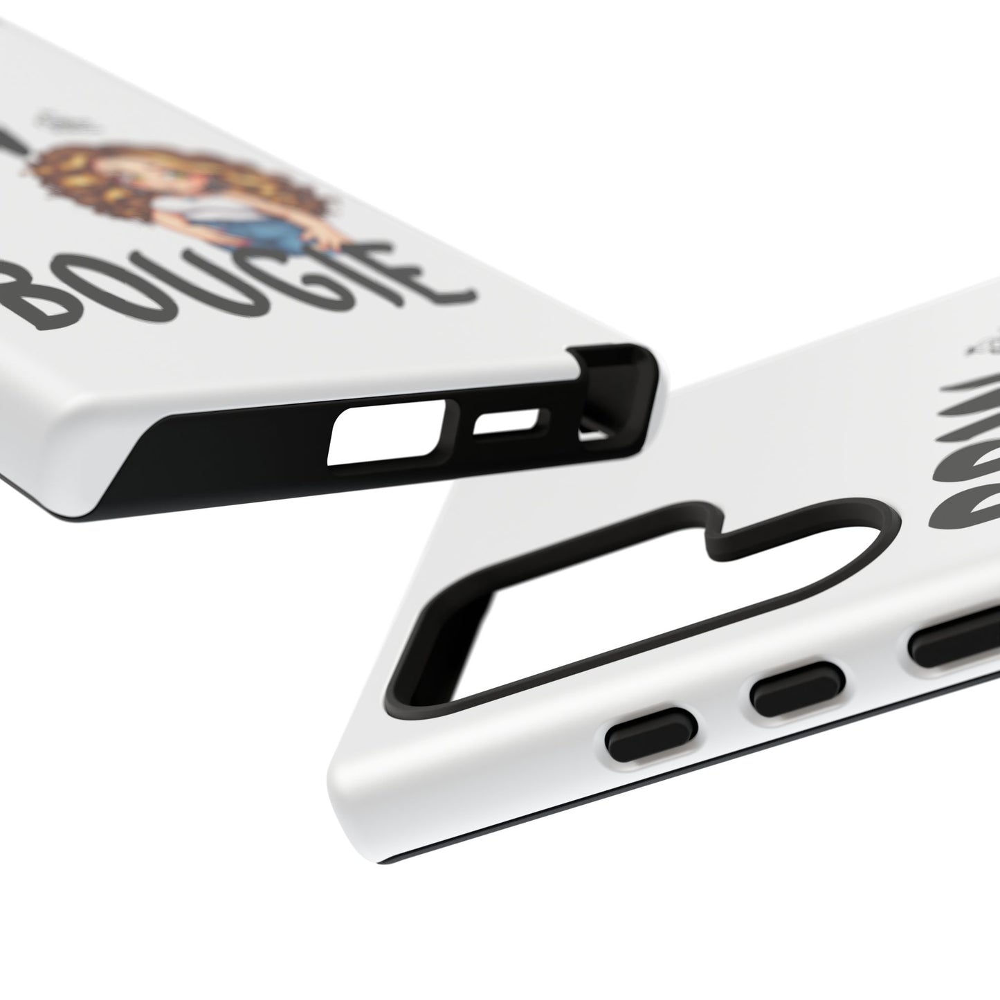 BBW & Bougie Phone Case, Cute Phone Cover for Plus Size Empowerment, Fun Gift for Friends, Motivational Case for Holidays