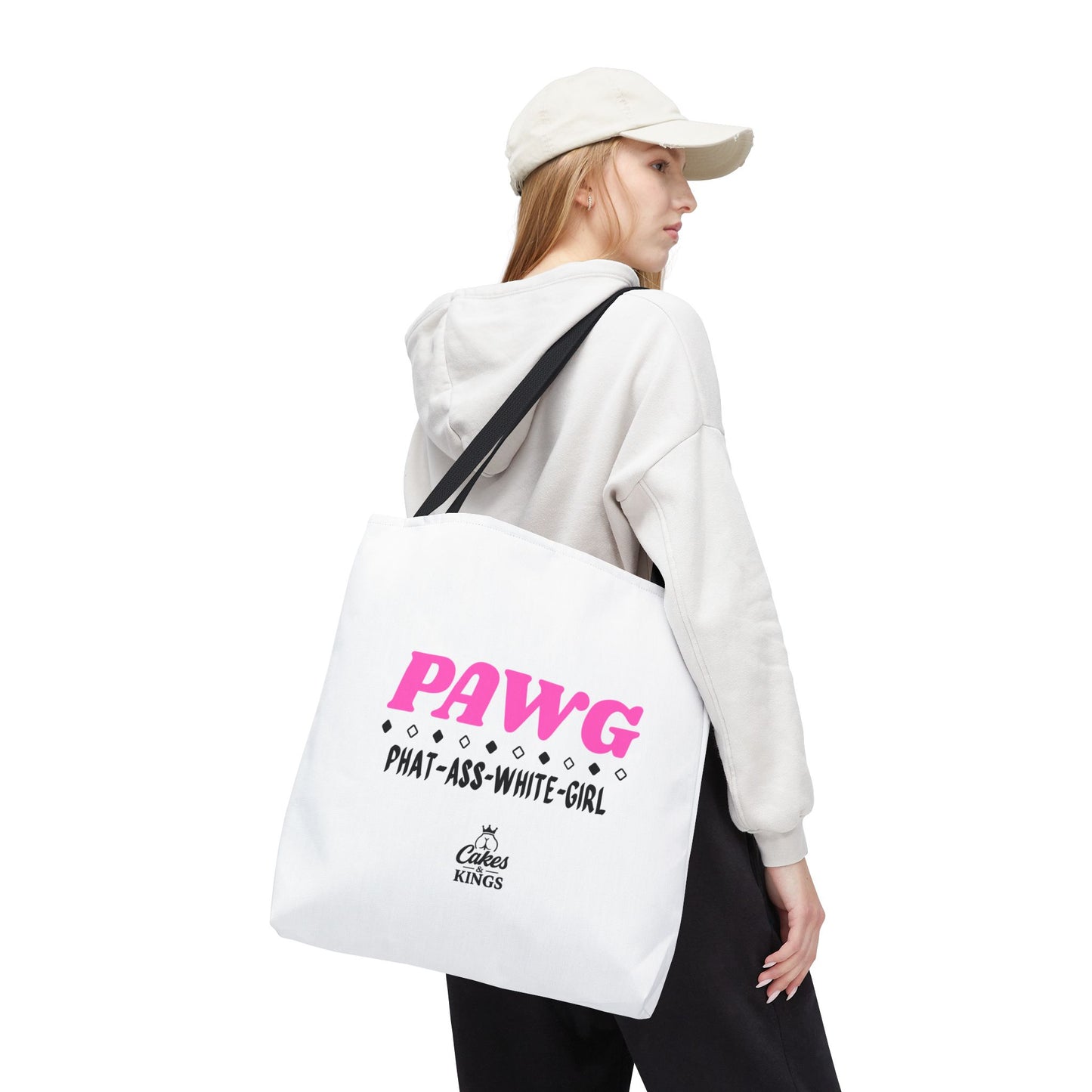 Trendy Tote Bag - PAWG Design, Fun Gift for Friends, Stylish Everyday Bag, Cute Travel Accessory, Perfect for Parties, Beach Day