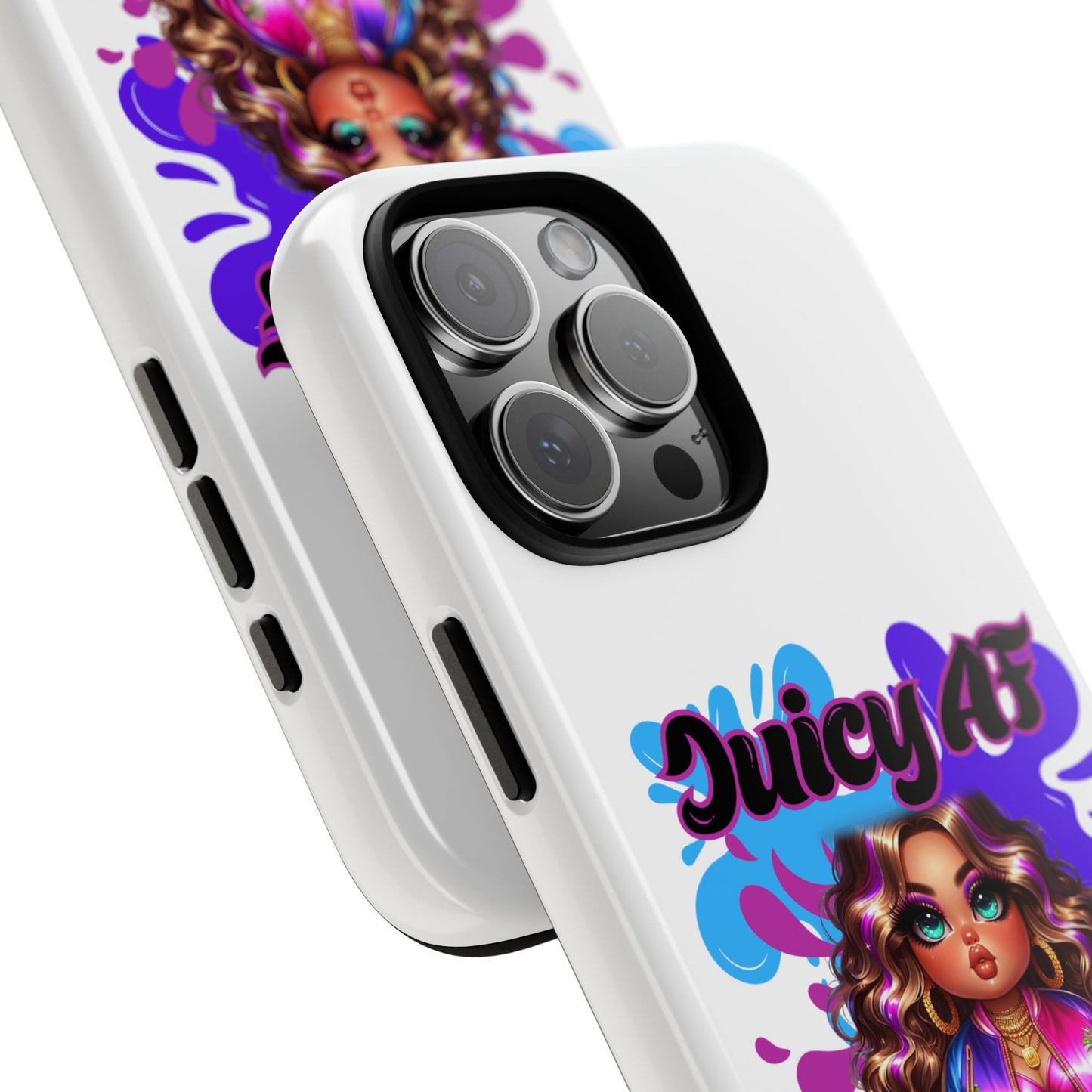 Juicy AF Phone Case, Trendy Phone Cover, Stylish Smartphone Accessory, Unique Gift for Her, Fun Pop Art Case