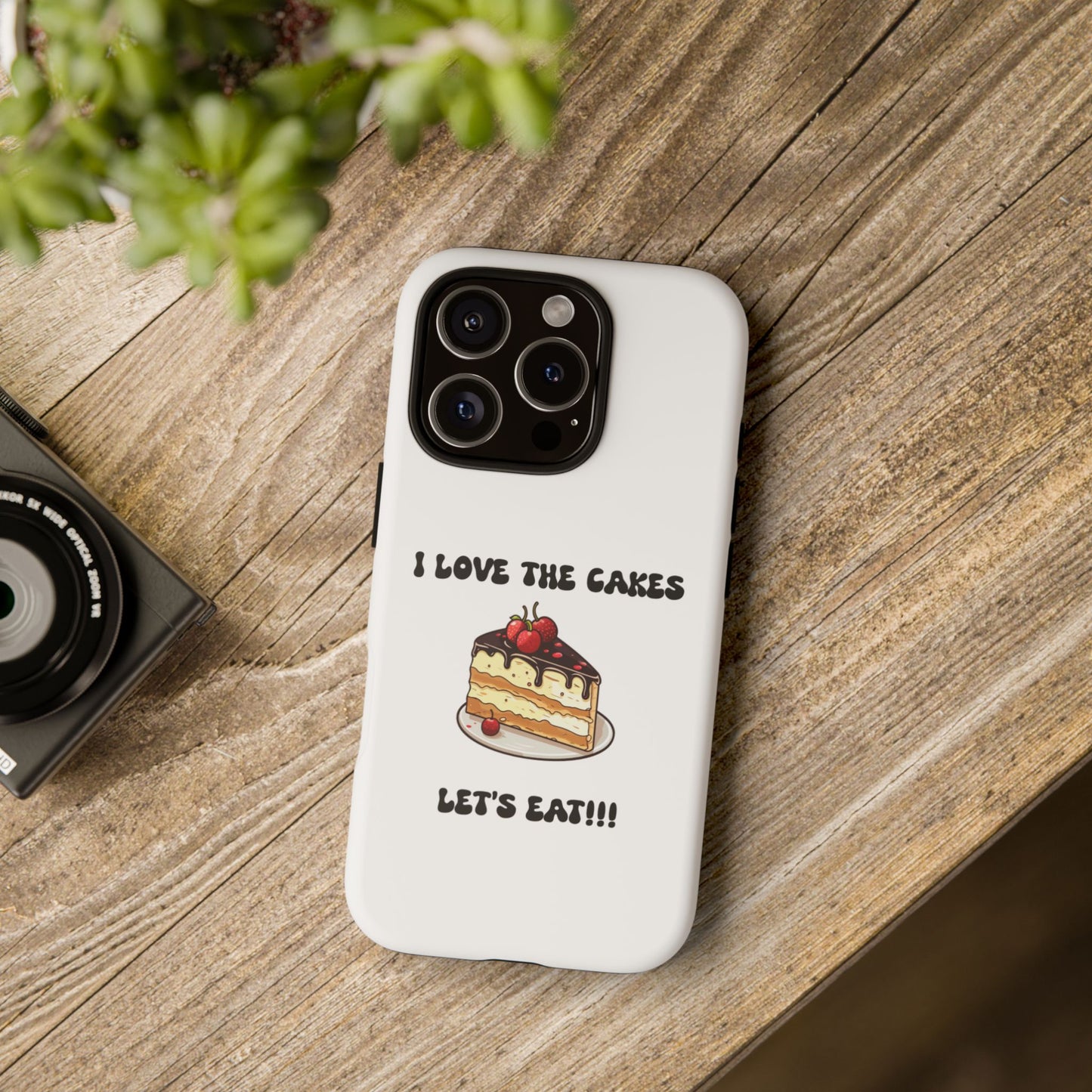 I Love the Cakes Phone Case, BBW Lover, Custom Tough Cases
