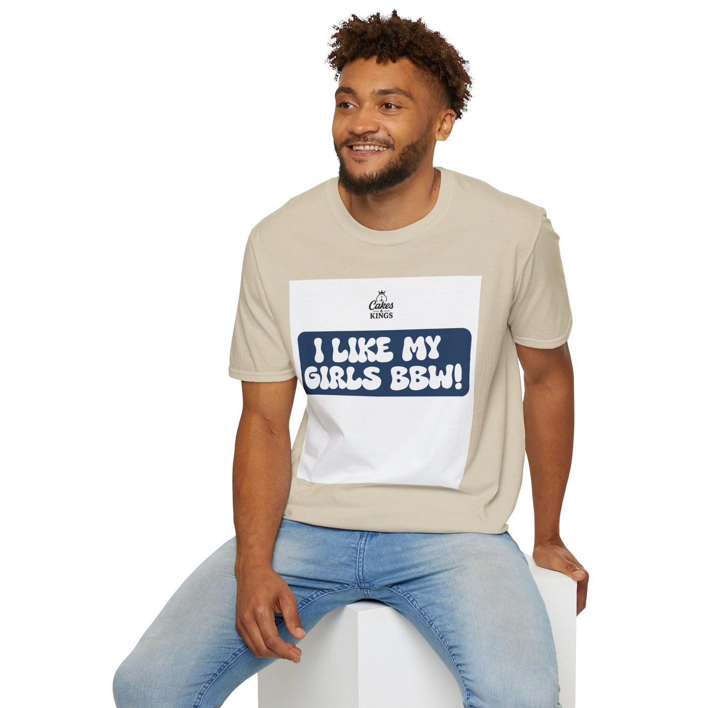 Funny BBW Love T-Shirt, Comfortable Casual Tee, Gift for Her, Plus Size Humor Top, Everyday Wear, Birthday Gift, Unisex Style