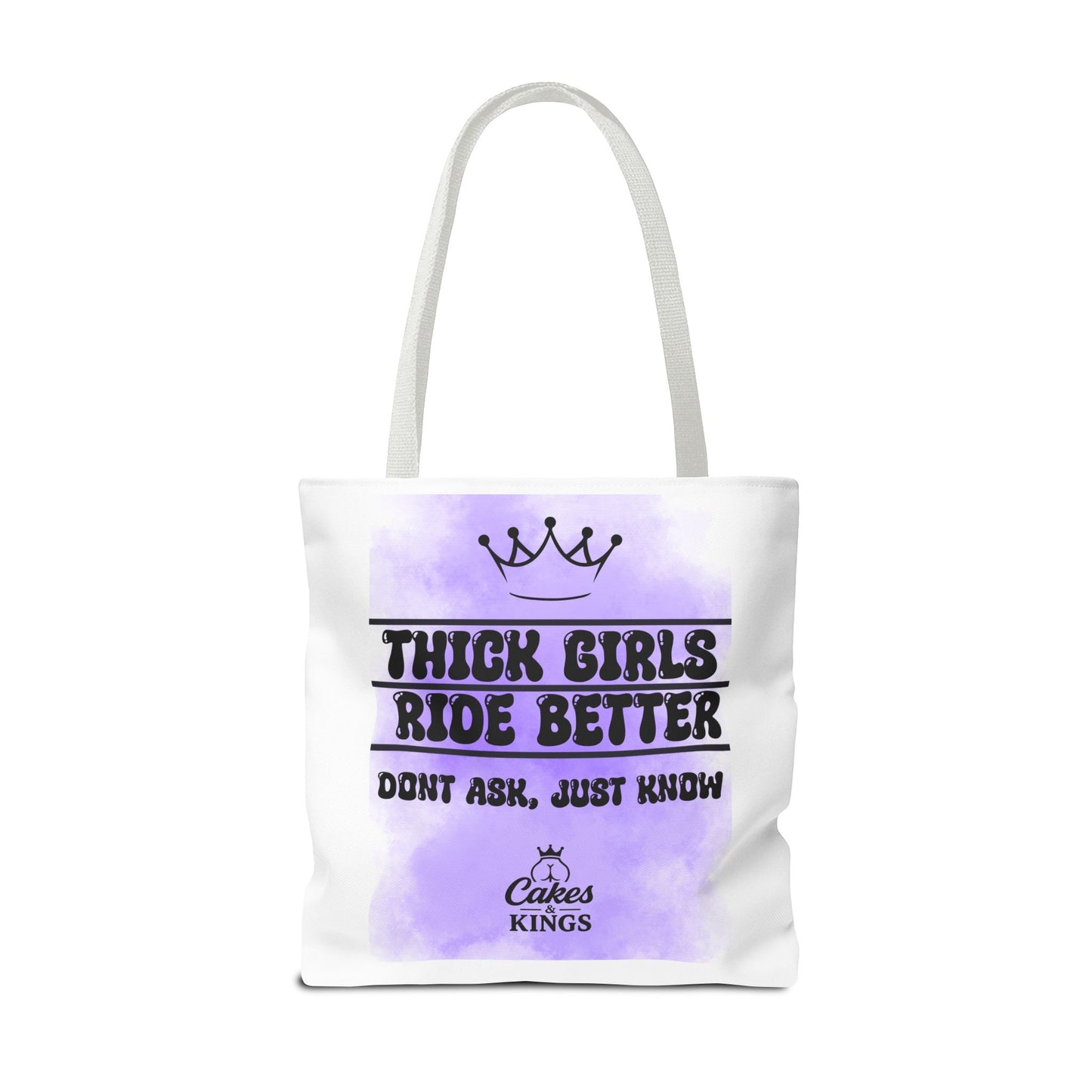 Thick Girls Tote Bag - Stylish Carryall for Empowerment, Self-Love, Shopping, Gifts, and Everyday Use