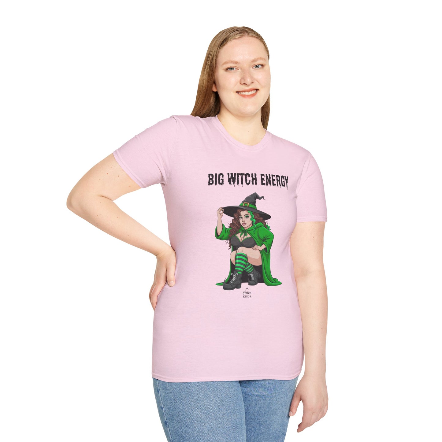 Big Witch Energy Unisex T-Shirt, Halloween Shirt, Witchy Tee, Gift for Her, Spooky Season Fun