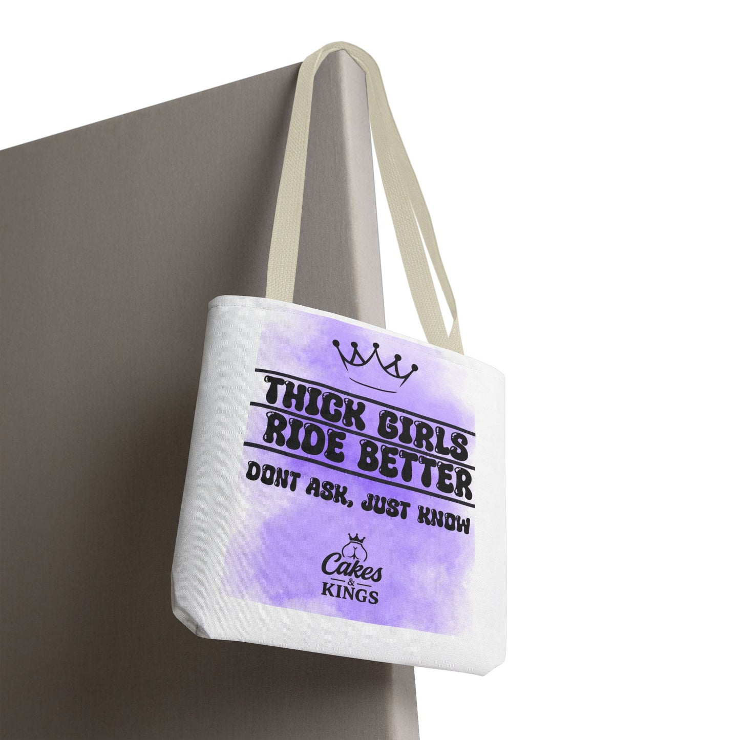 Thick Girls Tote Bag - Stylish Carryall for Empowerment, Self-Love, Shopping, Gifts, and Everyday Use