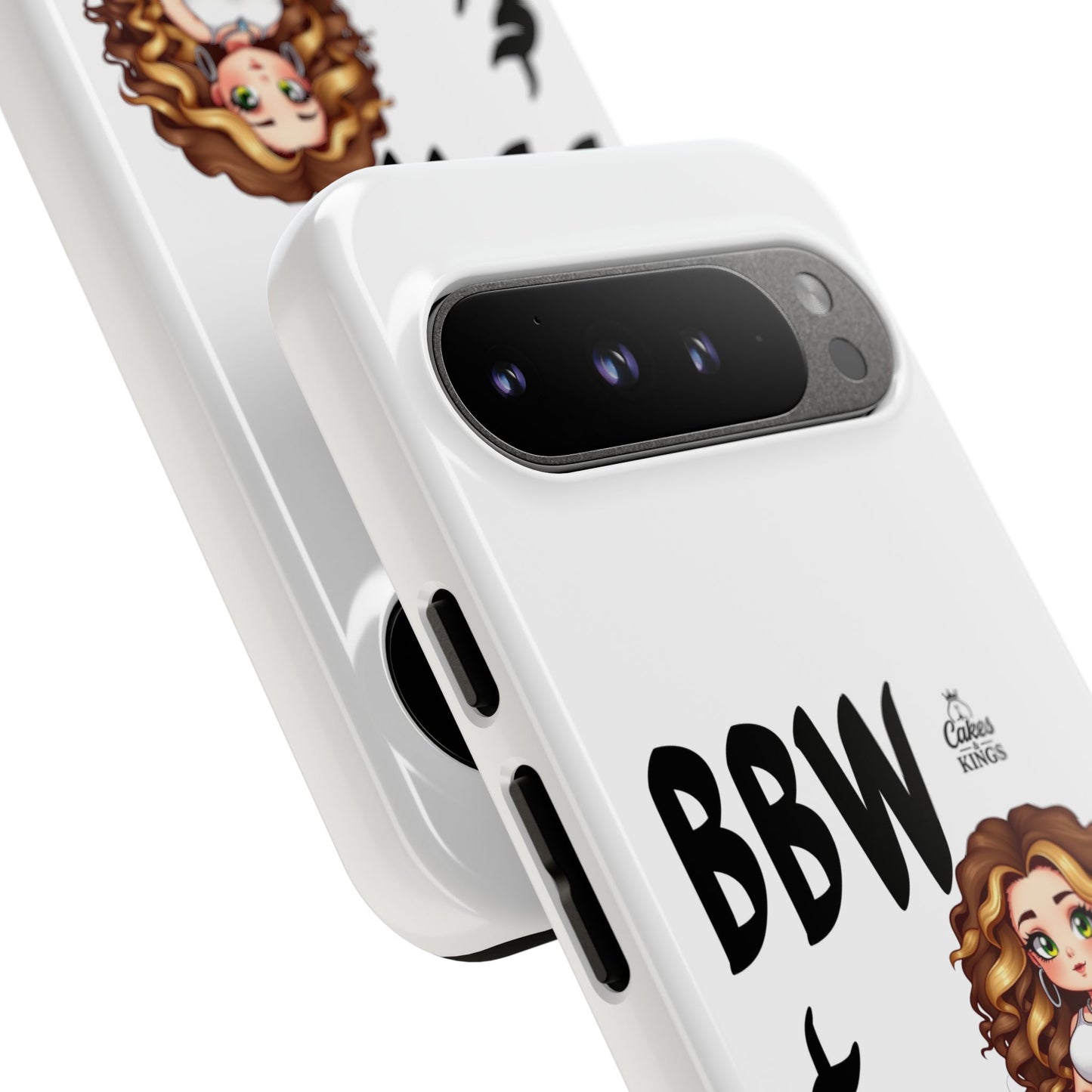 BBW & Bougie Phone Case, Cute Phone Cover for Plus Size Empowerment, Fun Gift for Friends, Motivational Case for Holidays