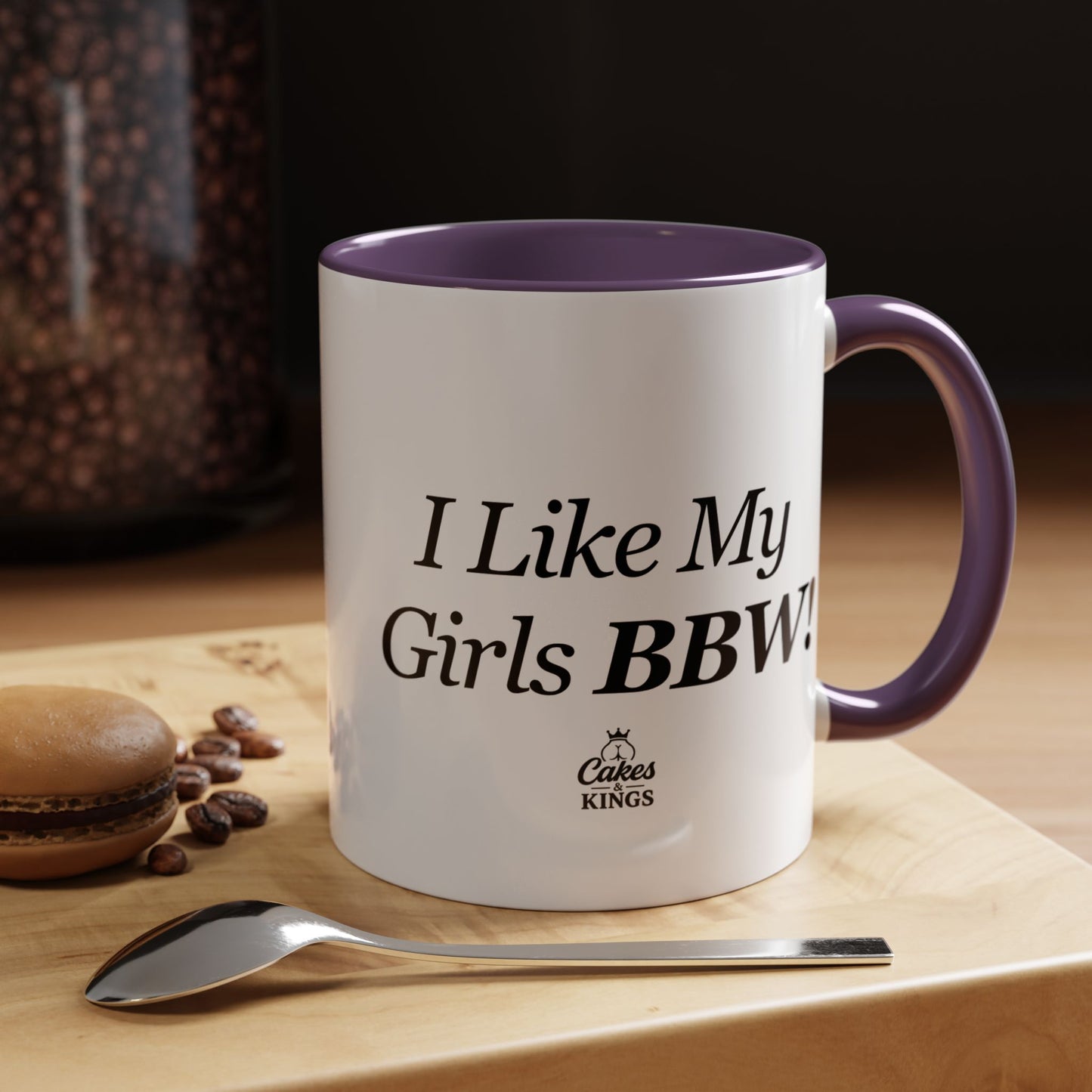 Funny Accent Coffee Mug - Perfect Gift for BBW Lovers, Funny Mugs for Friends, Coffee Cups for Home or Office