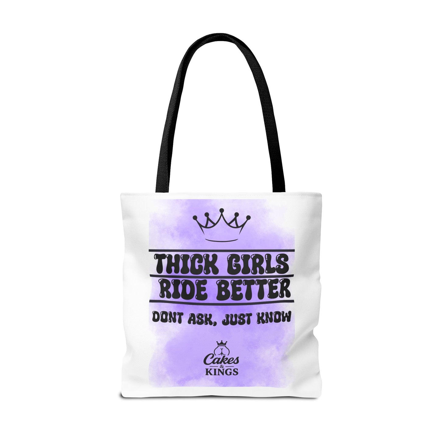 Thick Girls Tote Bag - Stylish Carryall for Empowerment, Self-Love, Shopping, Gifts, and Everyday Use
