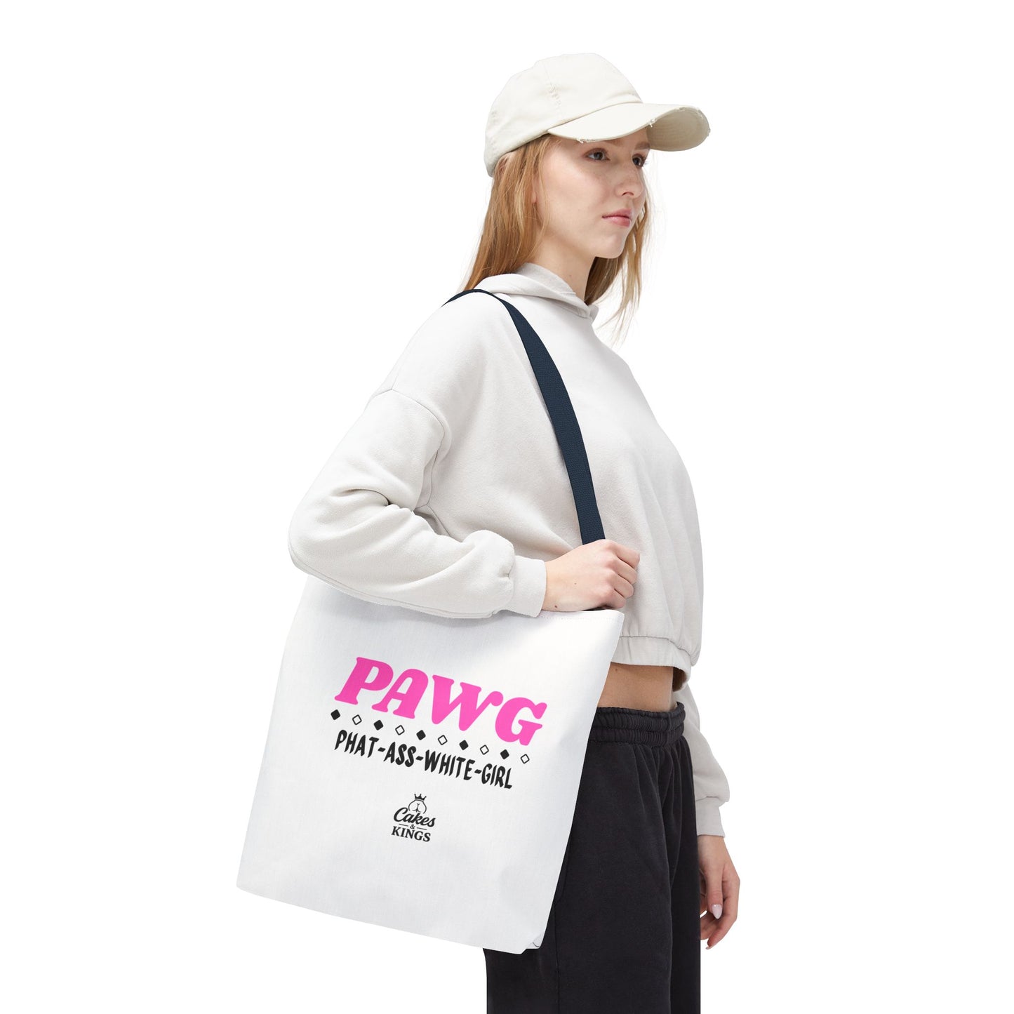 Trendy Tote Bag - PAWG Design, Fun Gift for Friends, Stylish Everyday Bag, Cute Travel Accessory, Perfect for Parties, Beach Day