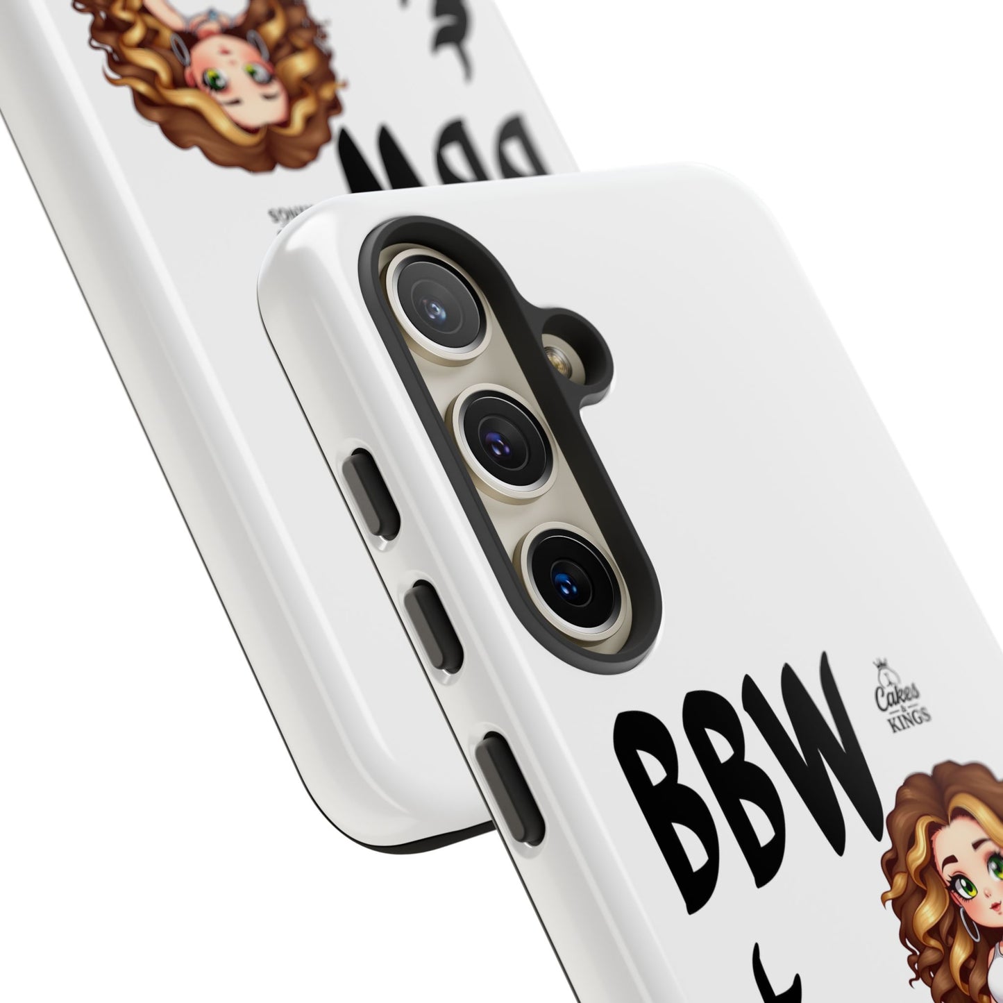 BBW & Bougie Phone Case, Cute Phone Cover for Plus Size Empowerment, Fun Gift for Friends, Motivational Case for Holidays