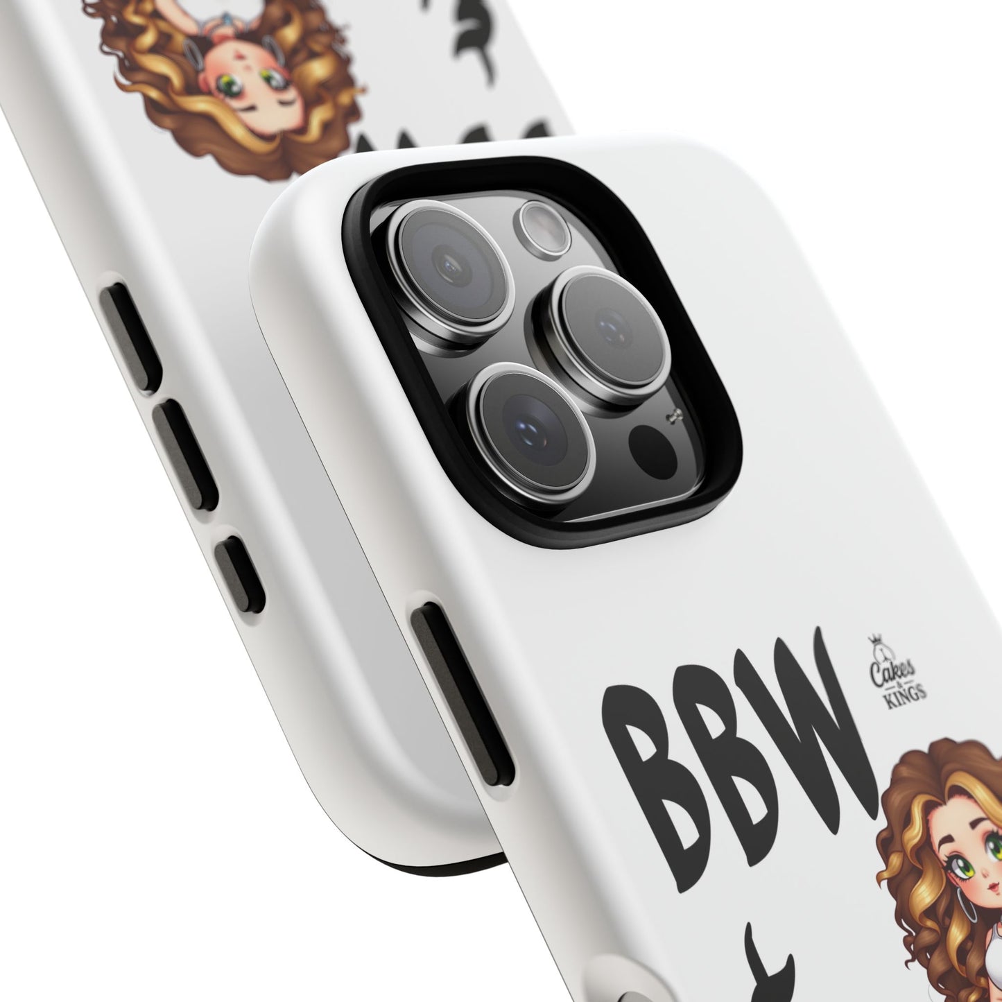 BBW & Bougie Phone Case, Cute Phone Cover for Plus Size Empowerment, Fun Gift for Friends, Motivational Case for Holidays