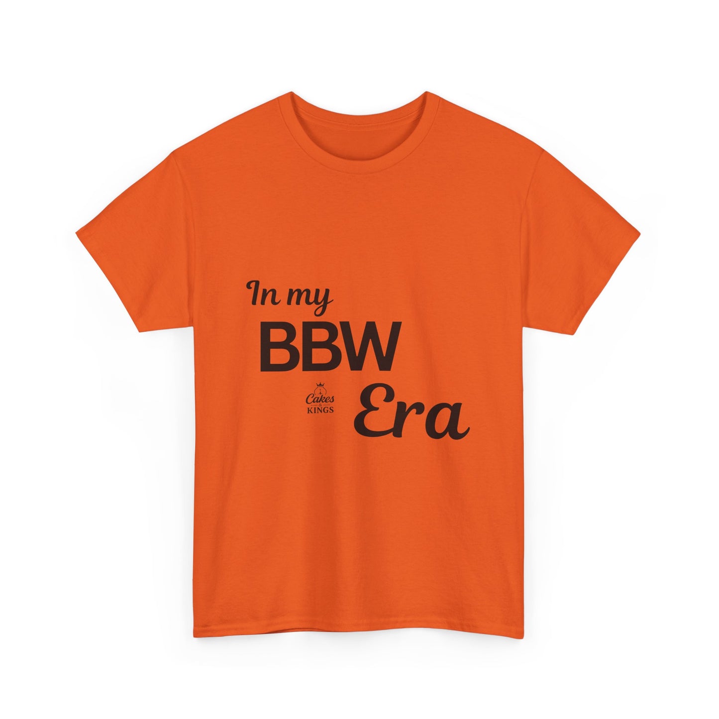 Unisex Cotton Tee - 'In my BBW Era' Shirt, Casual Fashion, Plus Size Apparel, Gift for Body Positivity, Trendy Outfit