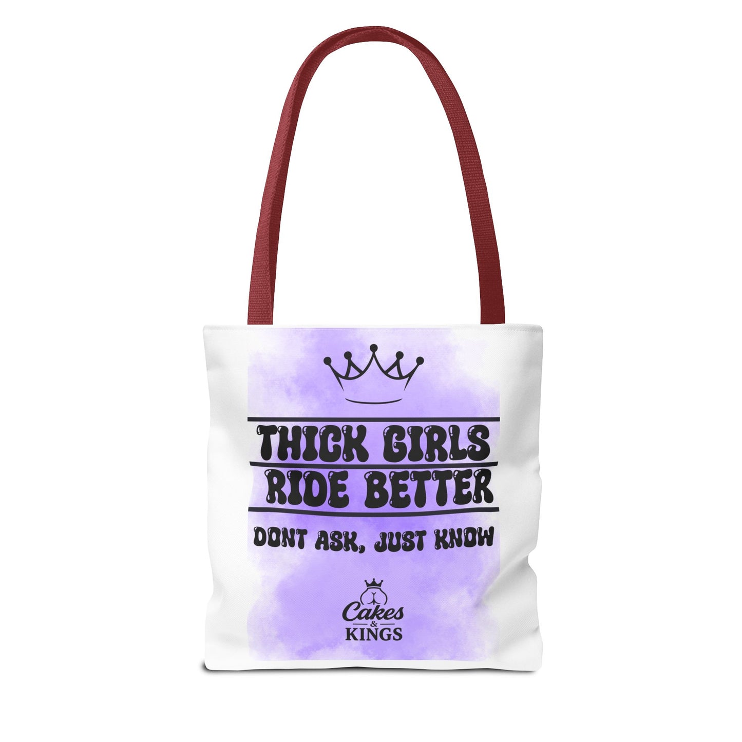 Thick Girls Tote Bag - Stylish Carryall for Empowerment, Self-Love, Shopping, Gifts, and Everyday Use