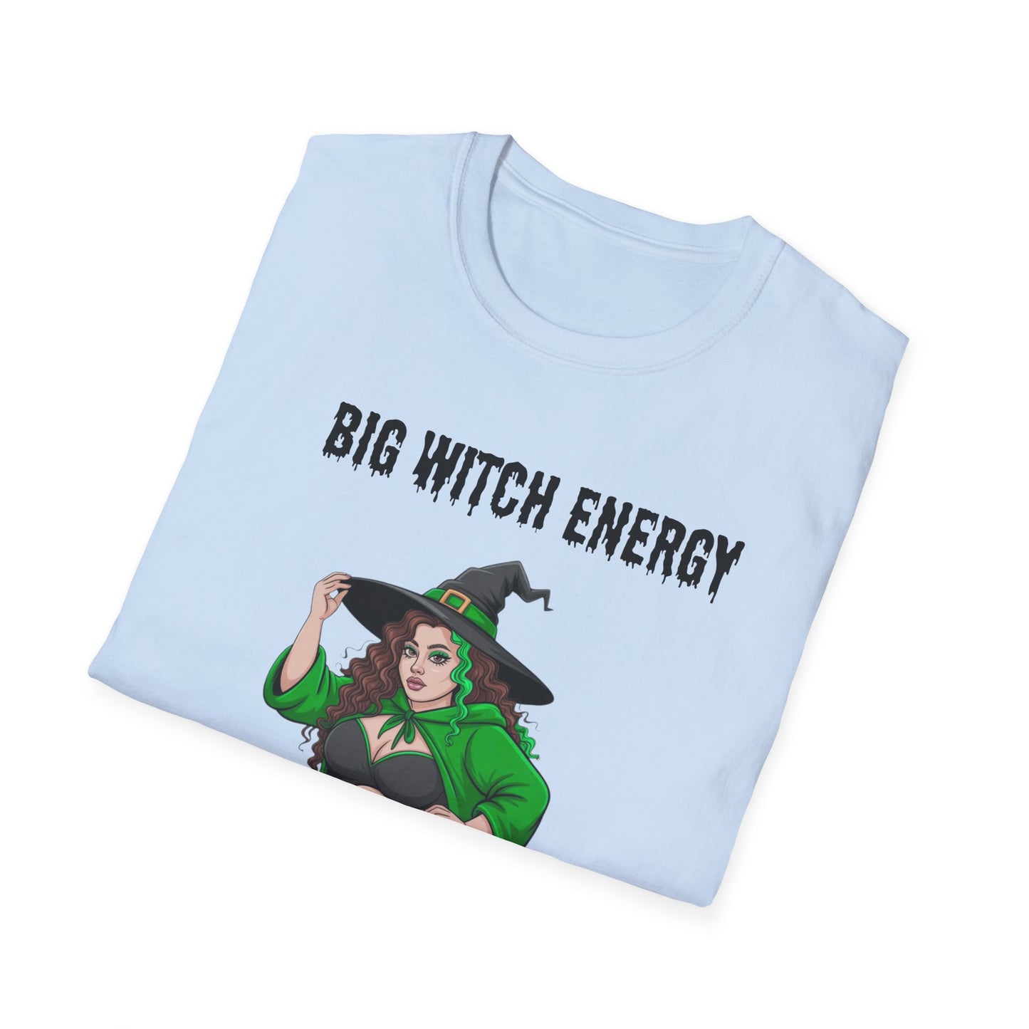 Big Witch Energy Unisex T-Shirt, Halloween Shirt, Witchy Tee, Gift for Her, Spooky Season Fun
