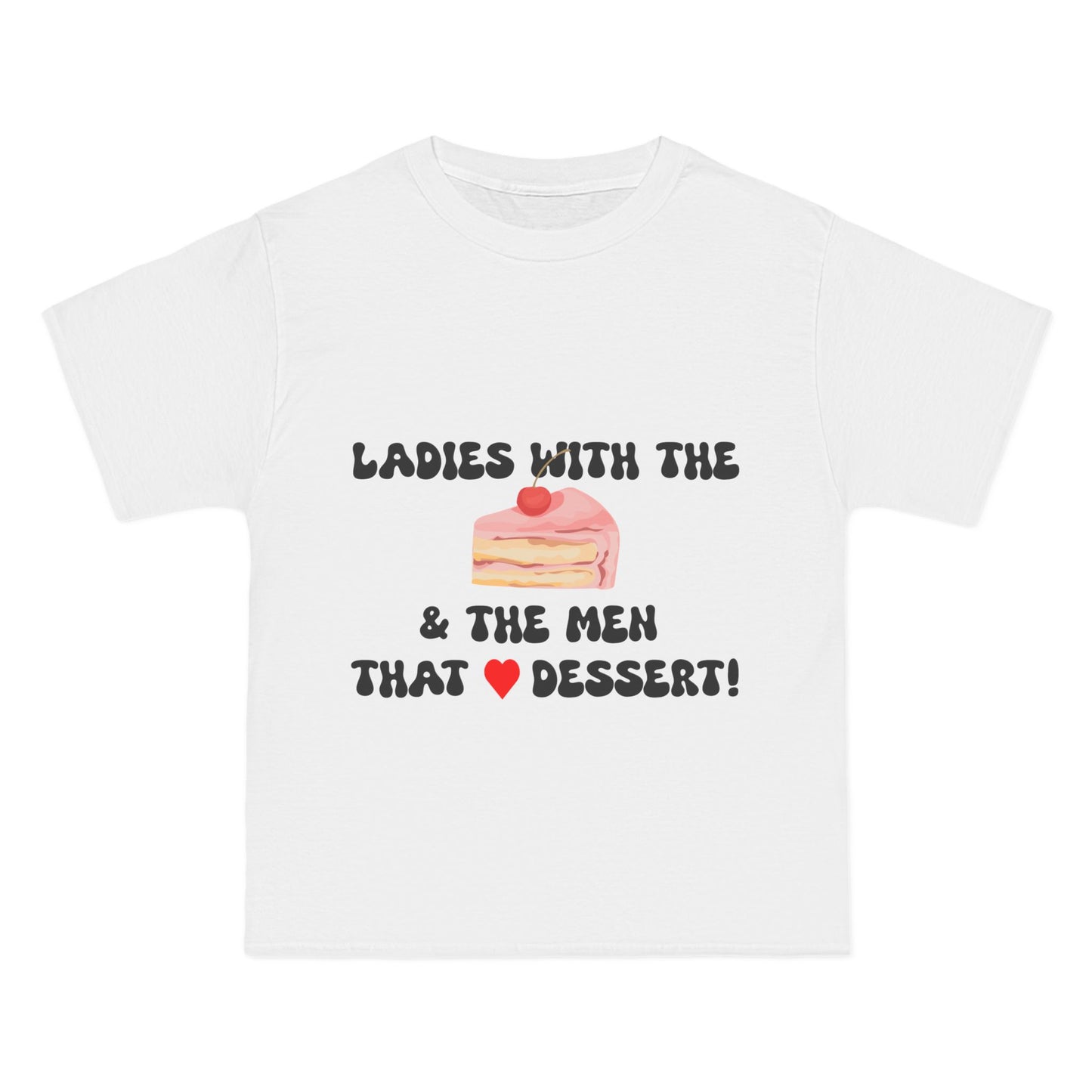 Love the Cakes T-Shirt | Curvy Women, BBW T-Shirt, Cute Casual Wear | Birthday Gift