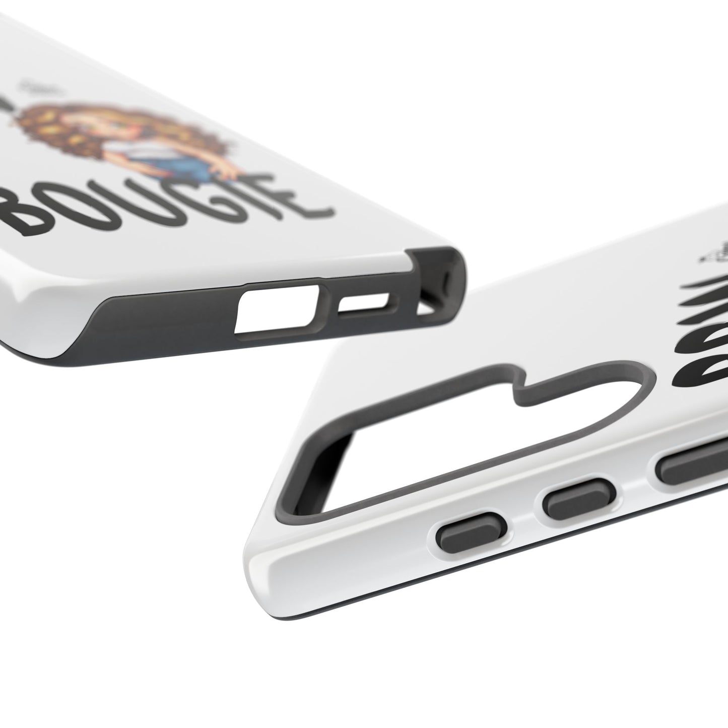 BBW & Bougie Phone Case, Cute Phone Cover for Plus Size Empowerment, Fun Gift for Friends, Motivational Case for Holidays
