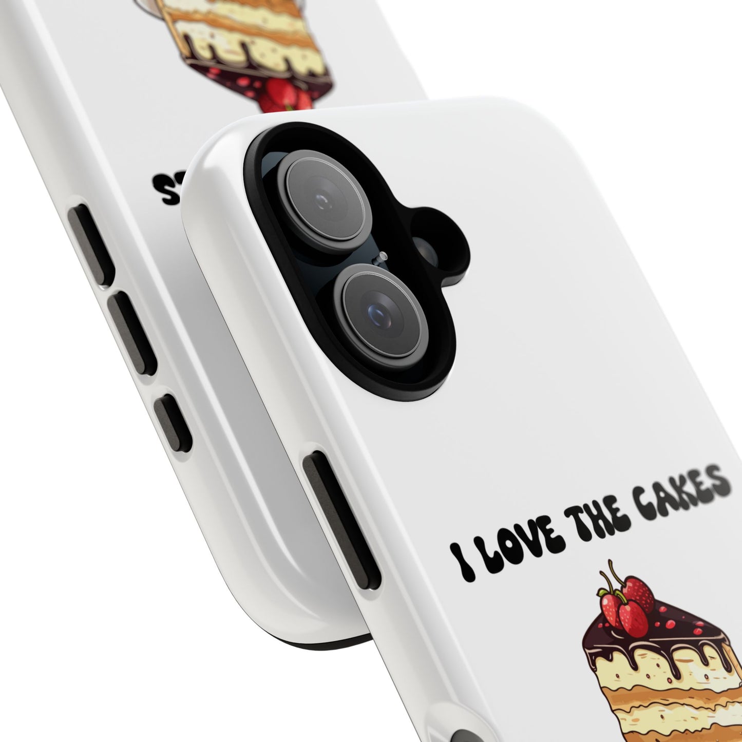 I Love the Cakes Phone Case, BBW Lover, Custom Tough Cases