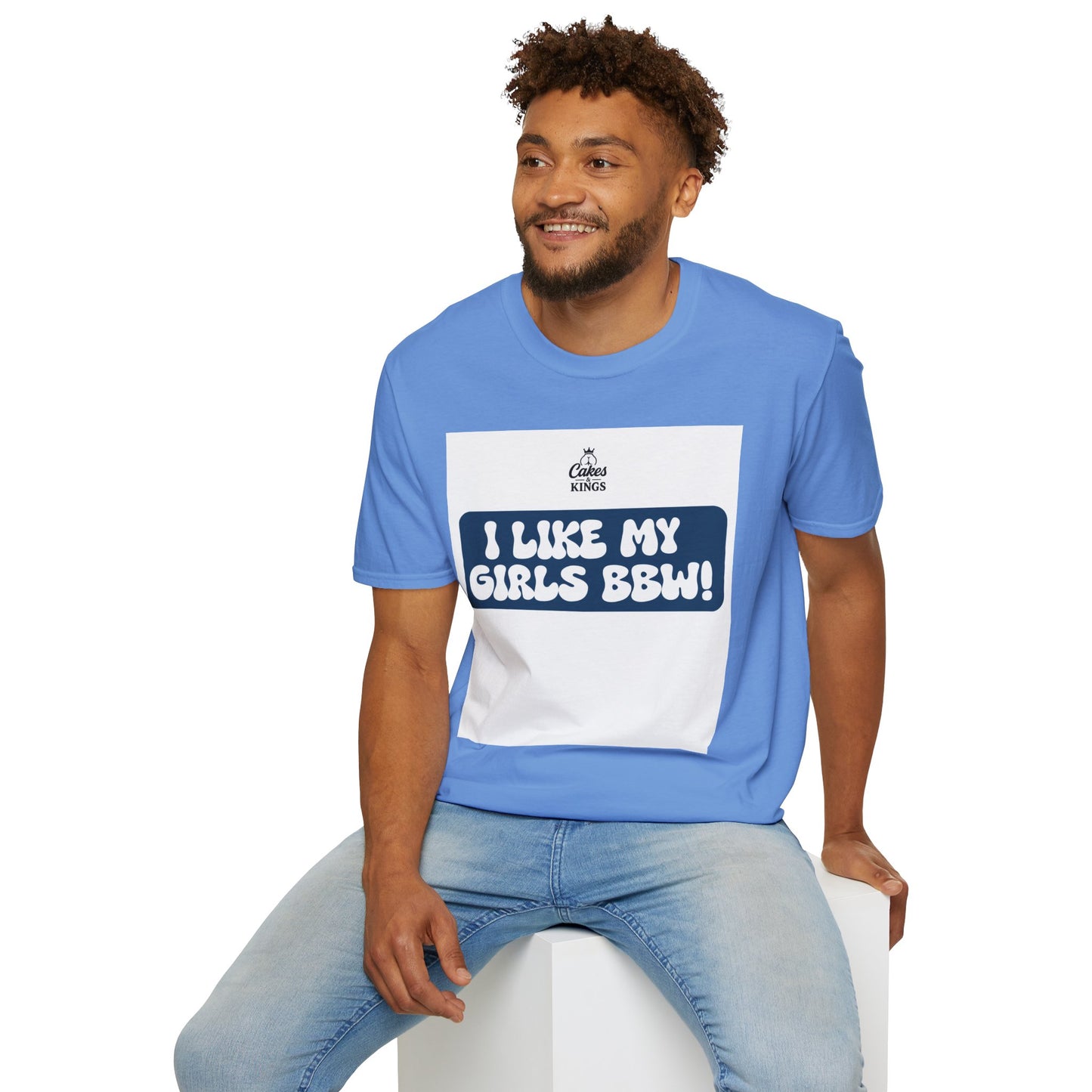 Funny BBW Love T-Shirt, Comfortable Casual Tee, Gift for Her, Plus Size Humor Top, Everyday Wear, Birthday Gift, Unisex Style