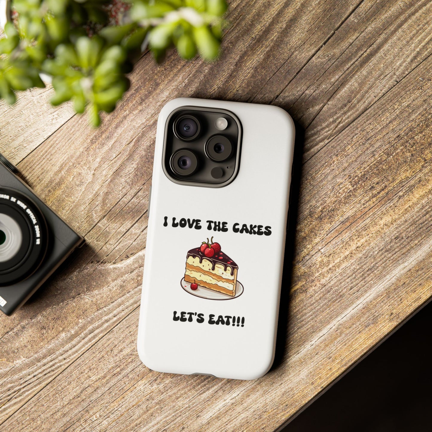 I Love the Cakes Phone Case, BBW Lover, Custom Tough Cases