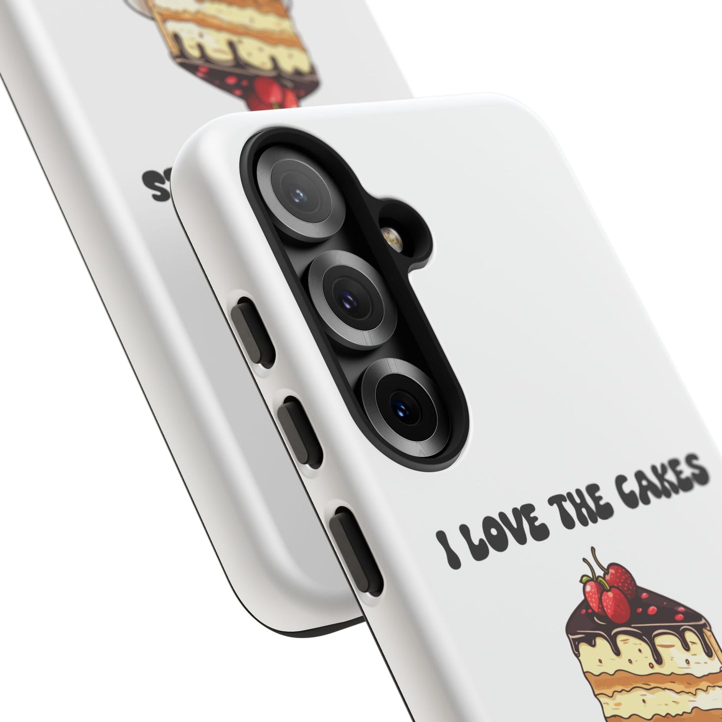 I Love the Cakes Phone Case, BBW Lover, Custom Tough Cases