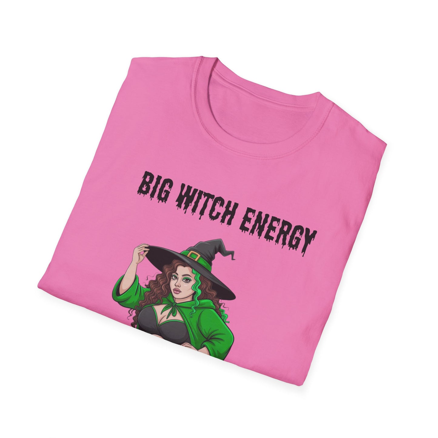 Big Witch Energy Unisex T-Shirt, Halloween Shirt, Witchy Tee, Gift for Her, Spooky Season Fun