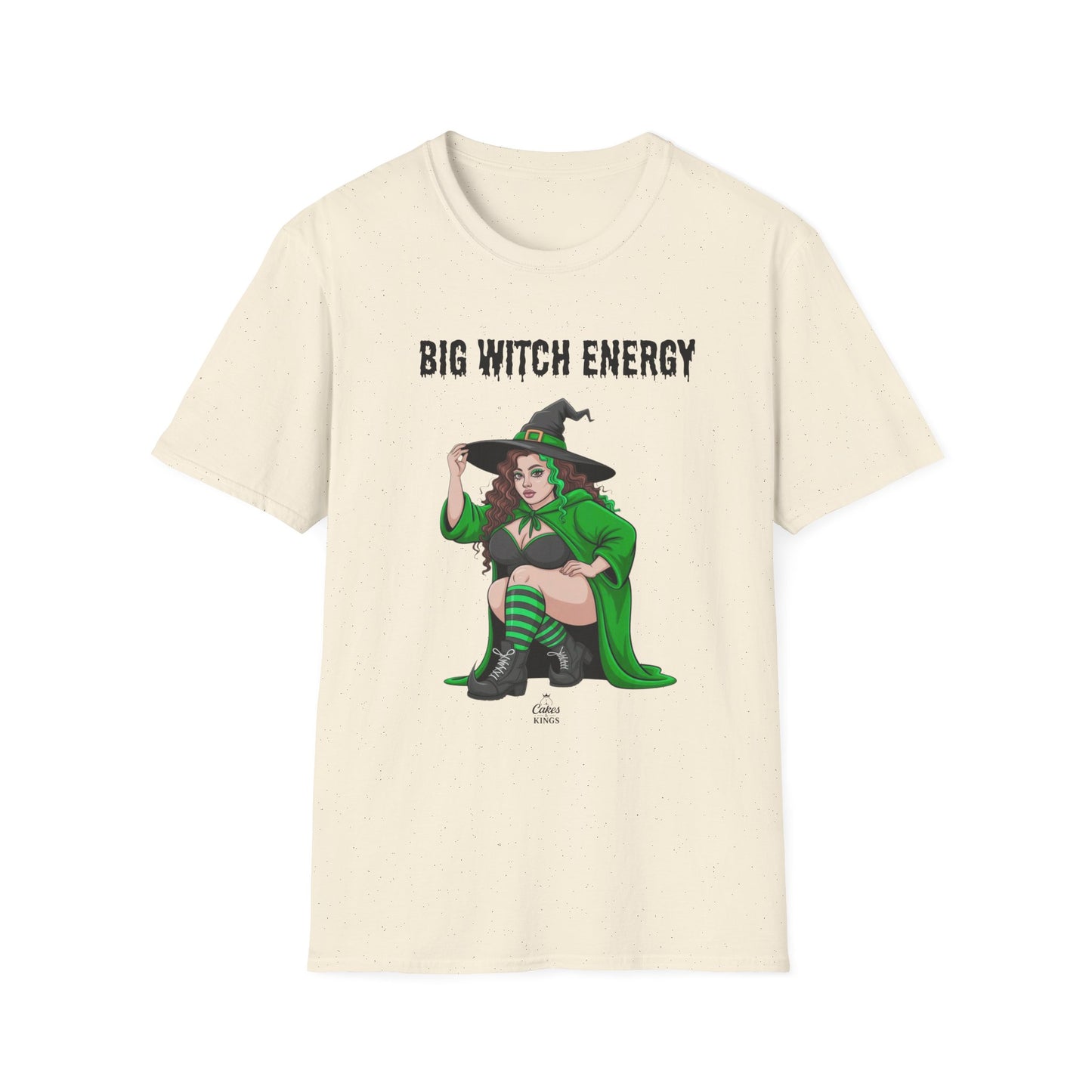 Big Witch Energy Unisex T-Shirt, Halloween Shirt, Witchy Tee, Gift for Her, Spooky Season Fun