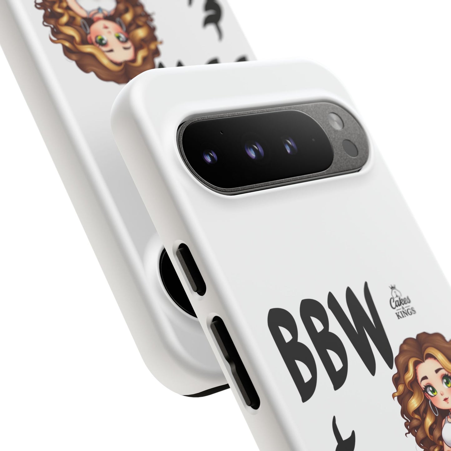 BBW & Bougie Phone Case, Cute Phone Cover for Plus Size Empowerment, Fun Gift for Friends, Motivational Case for Holidays