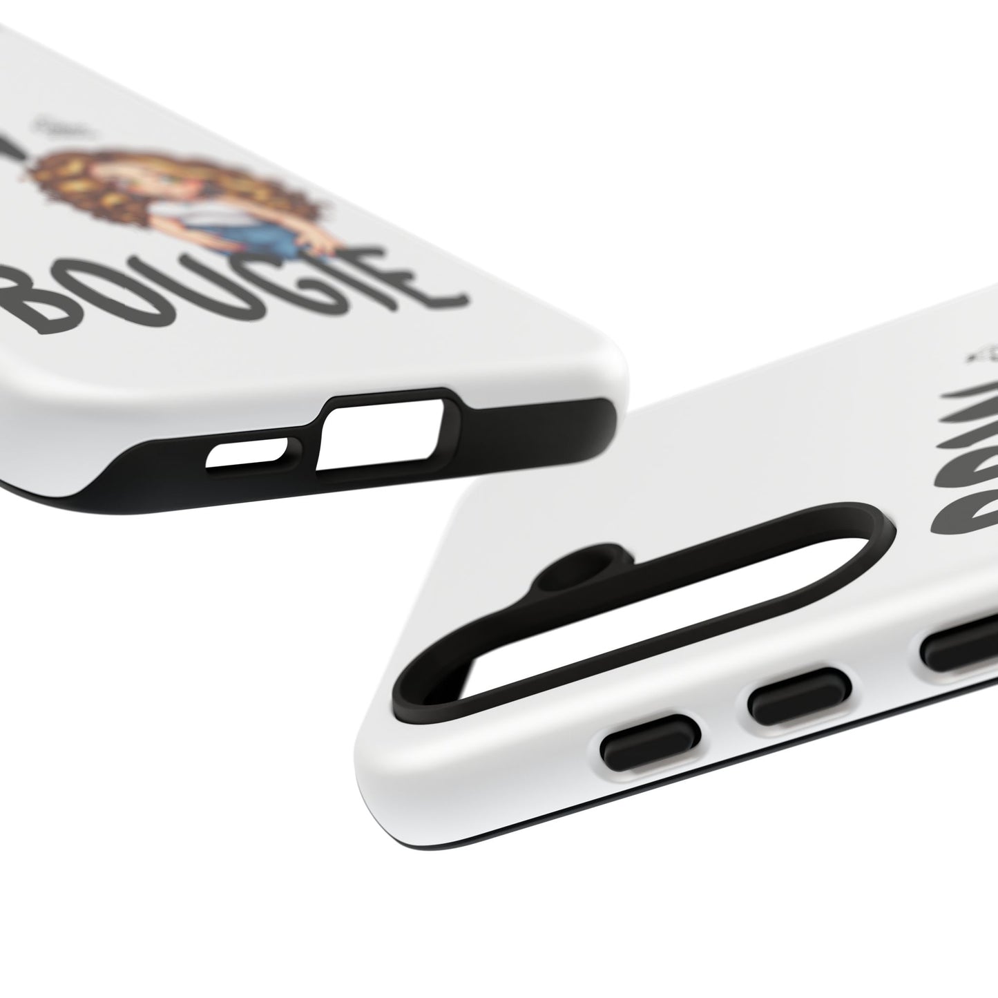 BBW & Bougie Phone Case, Cute Phone Cover for Plus Size Empowerment, Fun Gift for Friends, Motivational Case for Holidays
