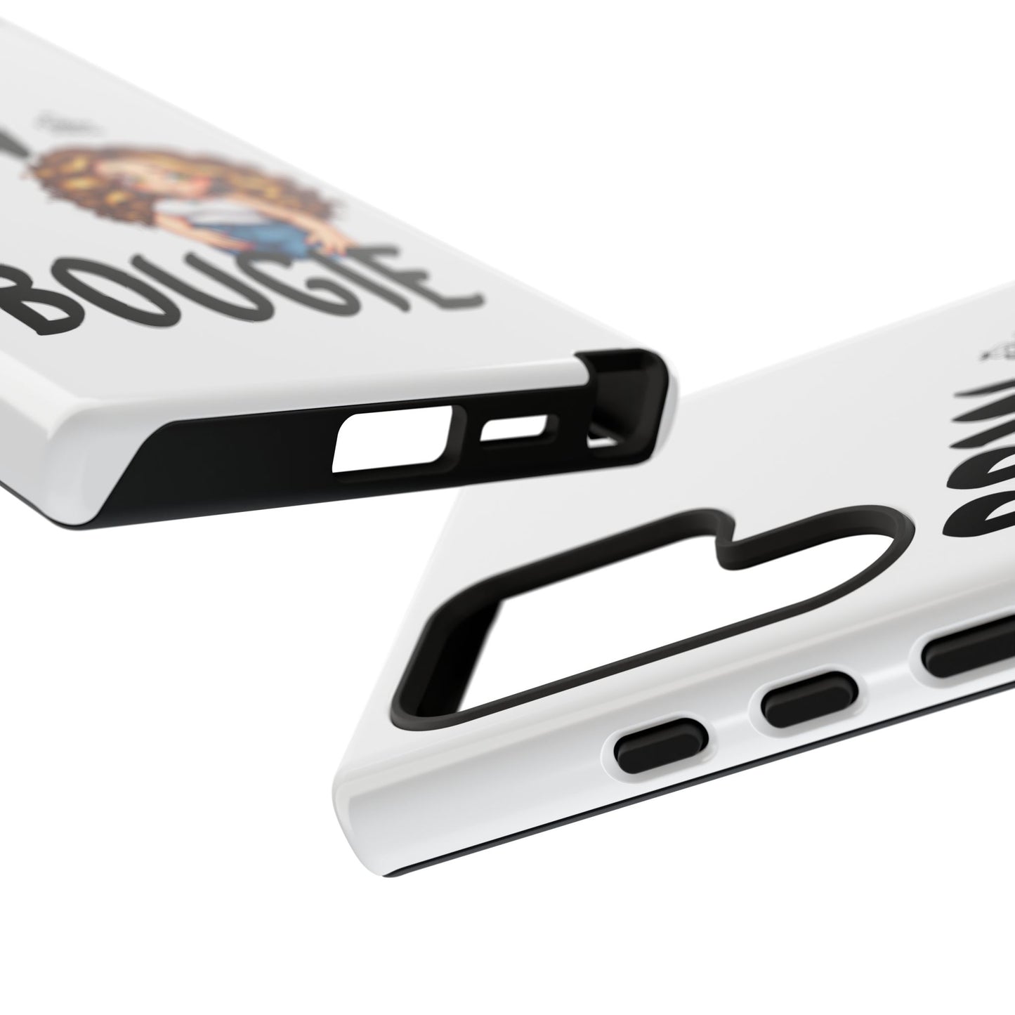 BBW & Bougie Phone Case, Cute Phone Cover for Plus Size Empowerment, Fun Gift for Friends, Motivational Case for Holidays