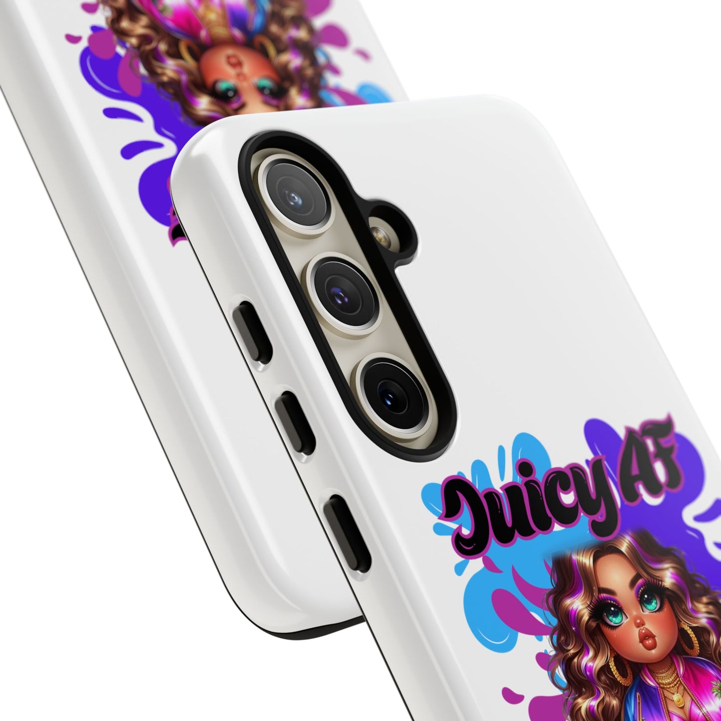 Juicy AF Phone Case, Trendy Phone Cover, Stylish Smartphone Accessory, Unique Gift for Her, Fun Pop Art Case