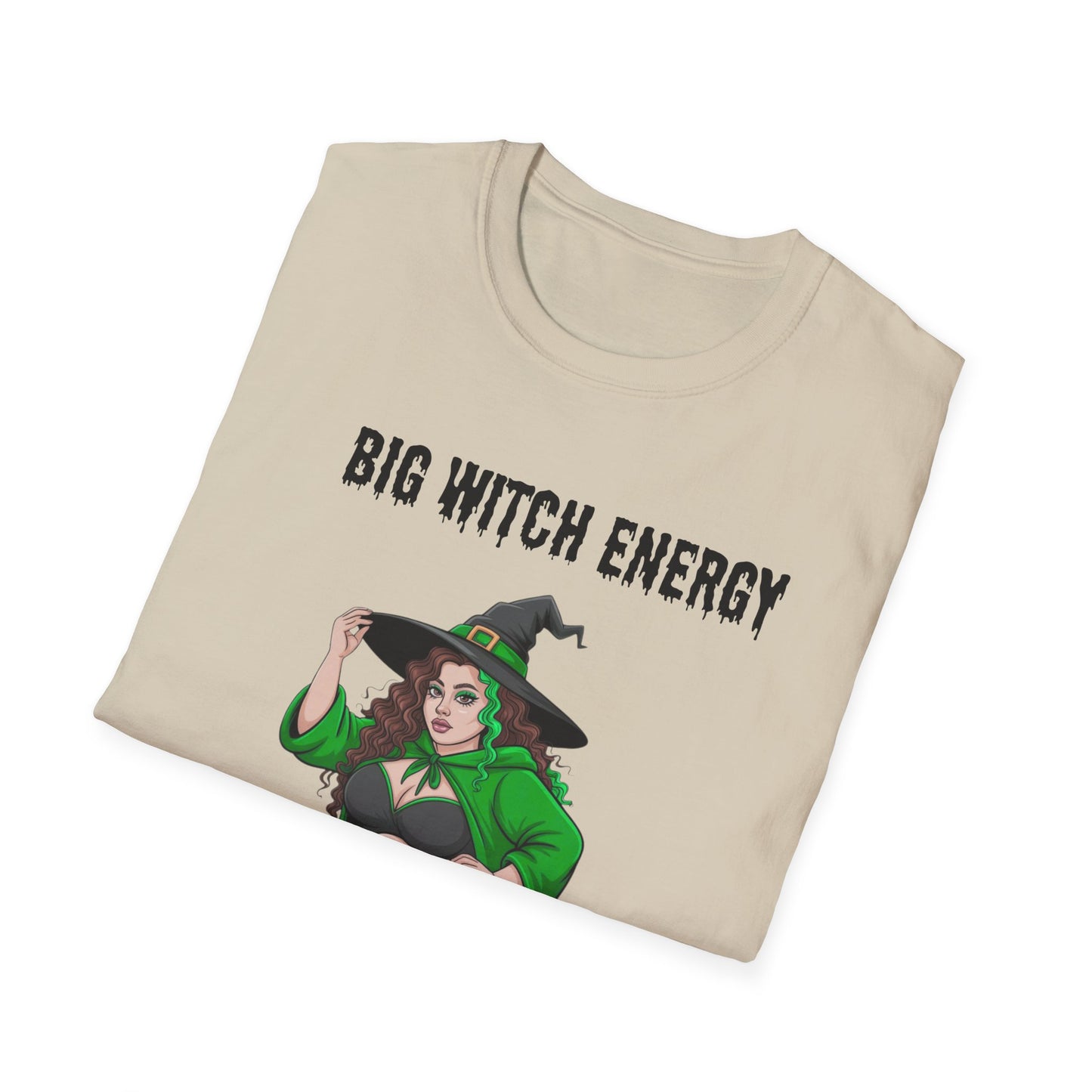 Big Witch Energy Unisex T-Shirt, Halloween Shirt, Witchy Tee, Gift for Her, Spooky Season Fun