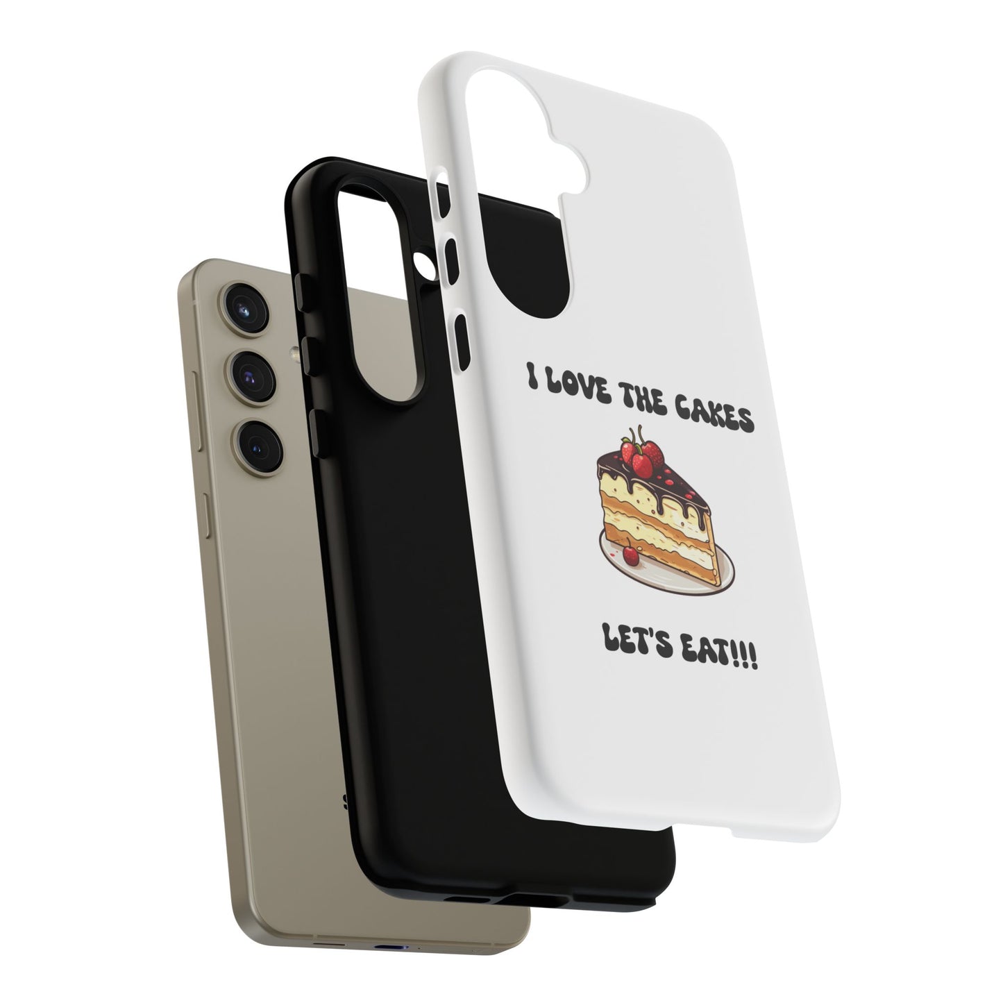 I Love the Cakes Phone Case, BBW Lover, Custom Tough Cases