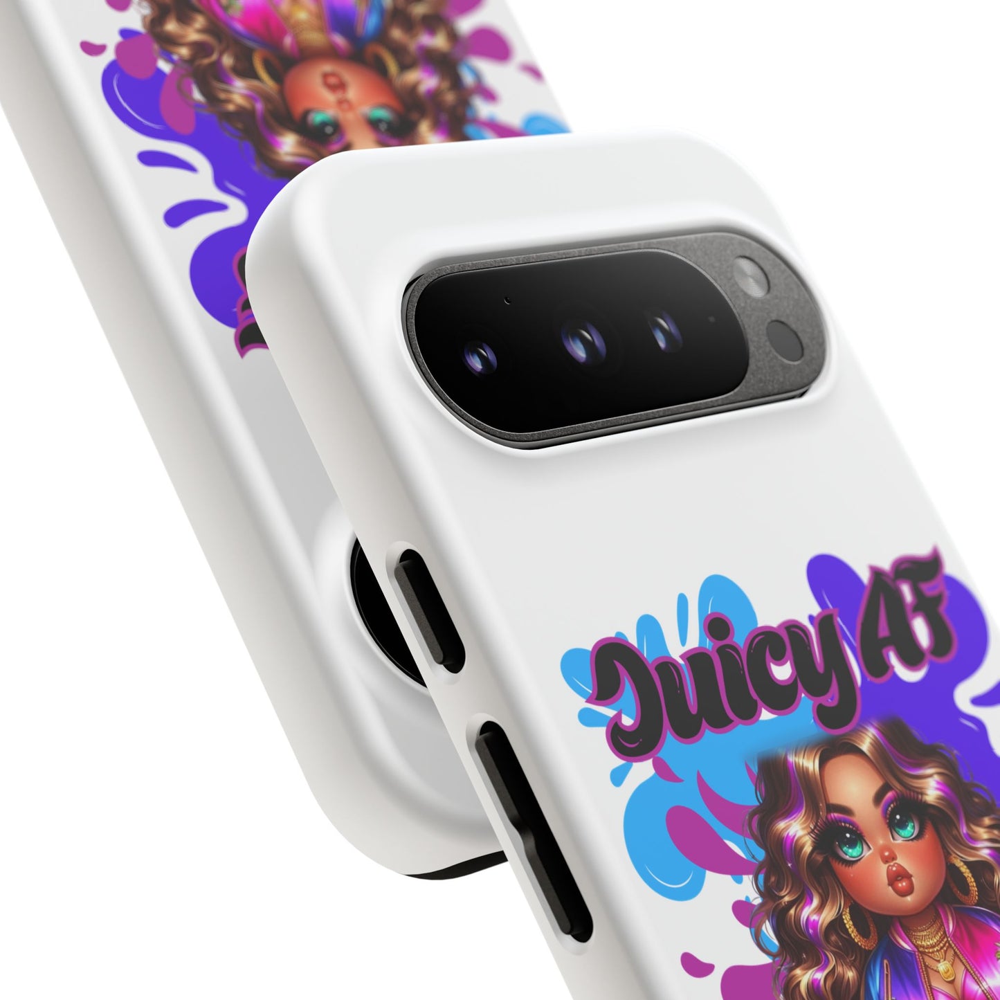 Juicy AF Phone Case, Trendy Phone Cover, Stylish Smartphone Accessory, Unique Gift for Her, Fun Pop Art Case