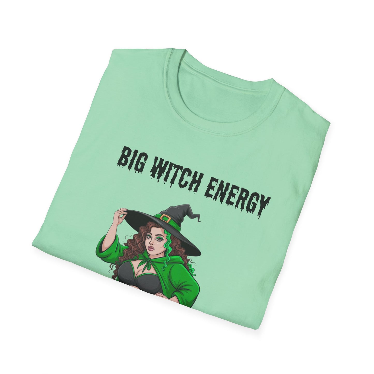Big Witch Energy Unisex T-Shirt, Halloween Shirt, Witchy Tee, Gift for Her, Spooky Season Fun