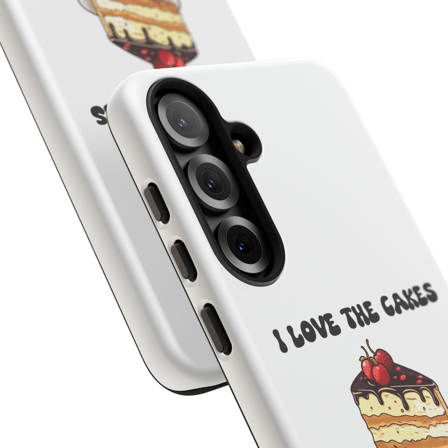 I Love the Cakes Phone Case, BBW Lover, Custom Tough Cases