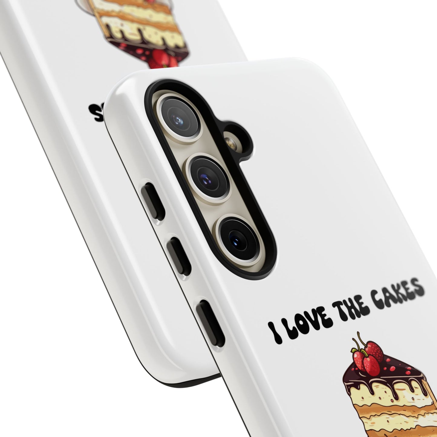 I Love the Cakes Phone Case, BBW Lover, Custom Tough Cases