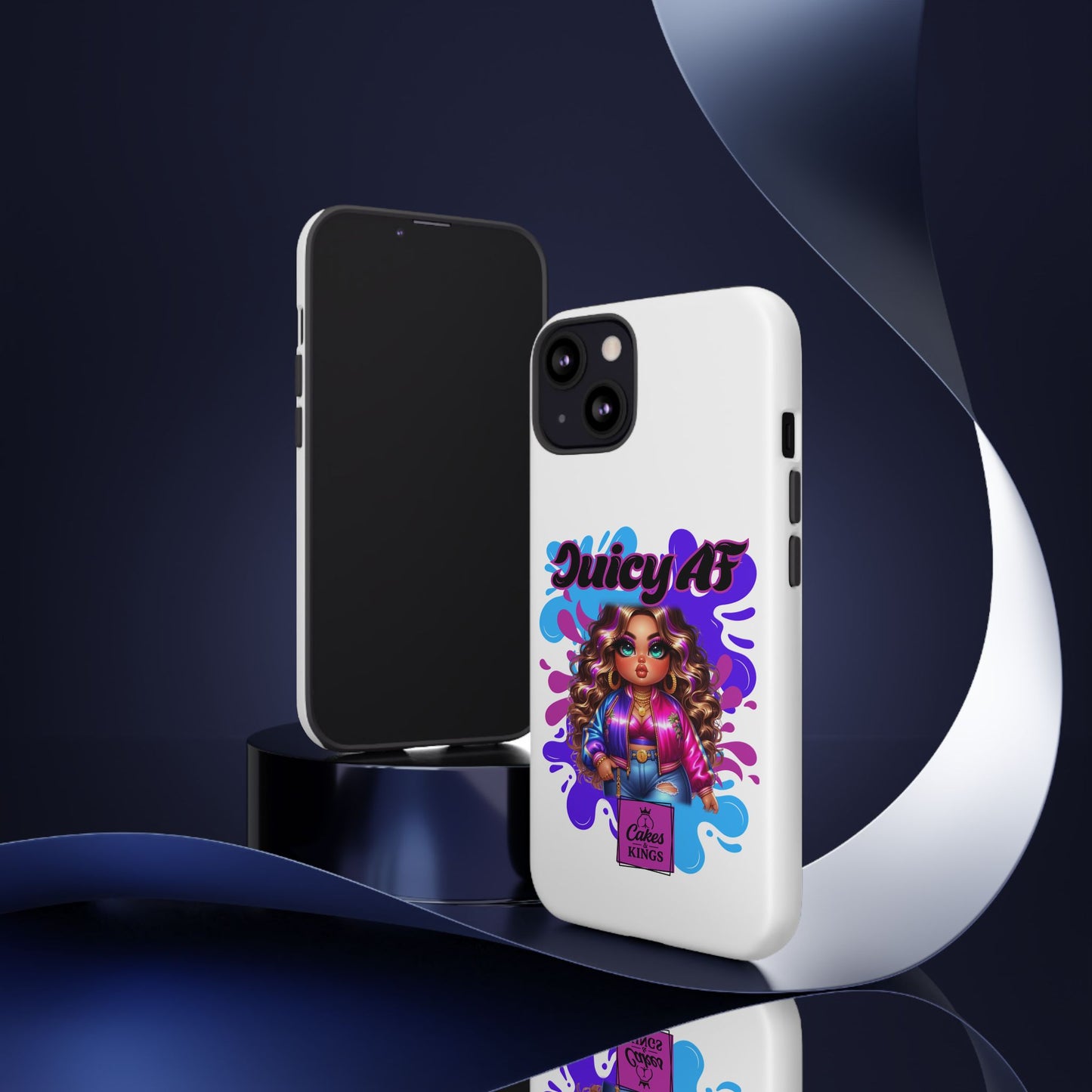 Juicy AF Phone Case, Trendy Phone Cover, Stylish Smartphone Accessory, Unique Gift for Her, Fun Pop Art Case