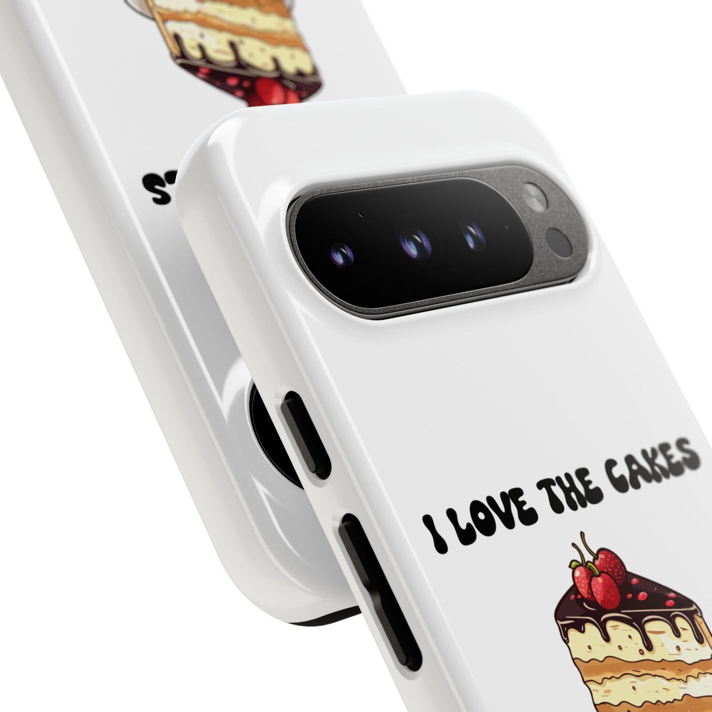 I Love the Cakes Phone Case, BBW Lover, Custom Tough Cases