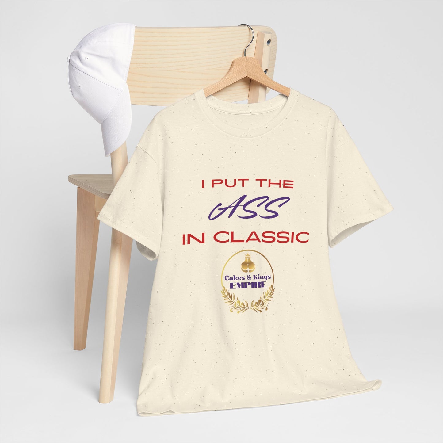 Unisex Heavy Cotton Tee - I Put the Sass in Classic, Casual Style, Gift for Friends, Trendy T-Shirt, Everyday Wear, Unique Apparel