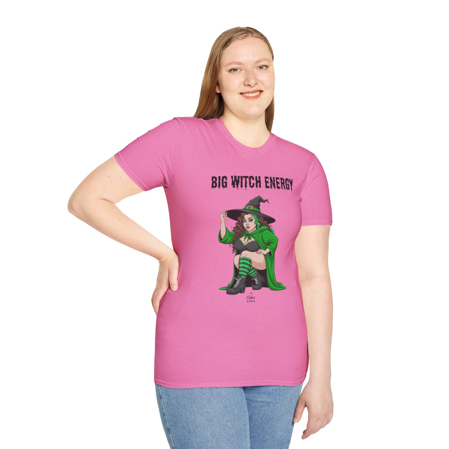 Big Witch Energy Unisex T-Shirt, Halloween Shirt, Witchy Tee, Gift for Her, Spooky Season Fun