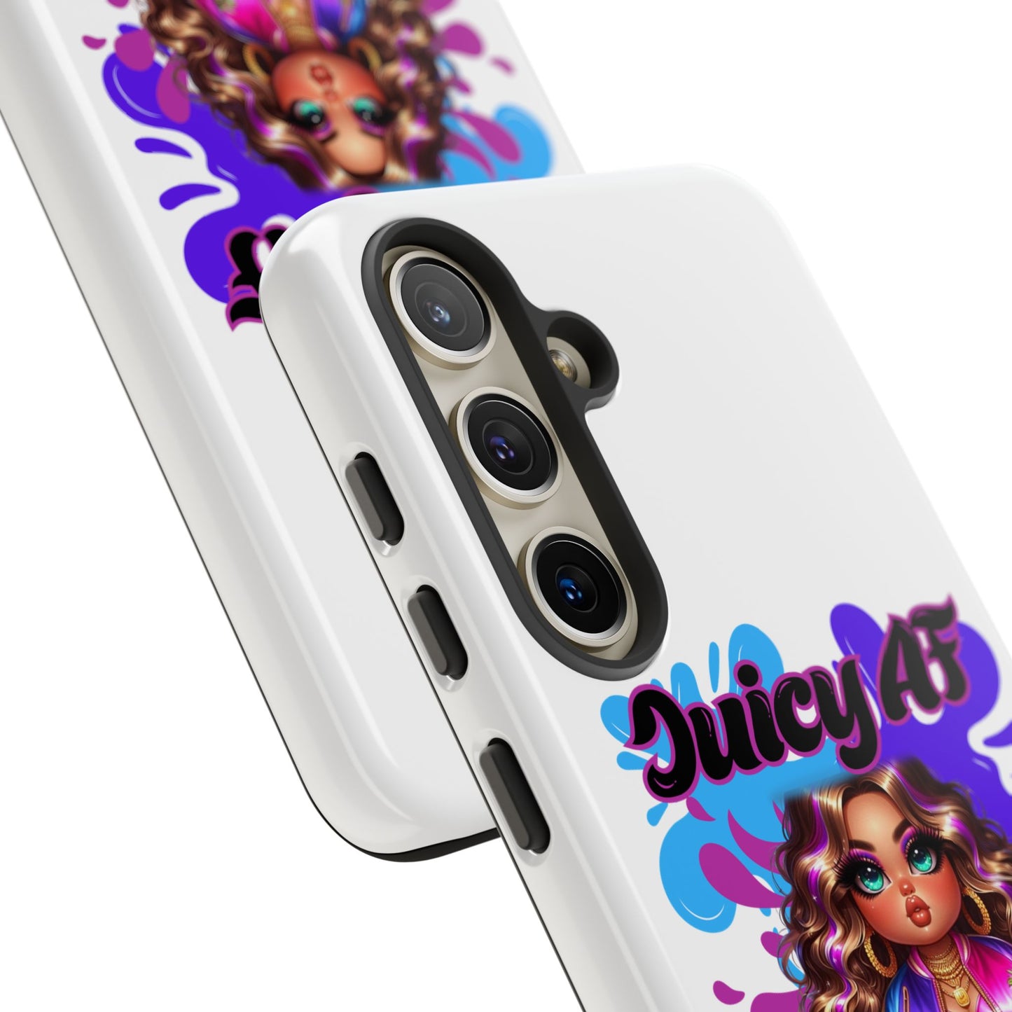 Juicy AF Phone Case, Trendy Phone Cover, Stylish Smartphone Accessory, Unique Gift for Her, Fun Pop Art Case