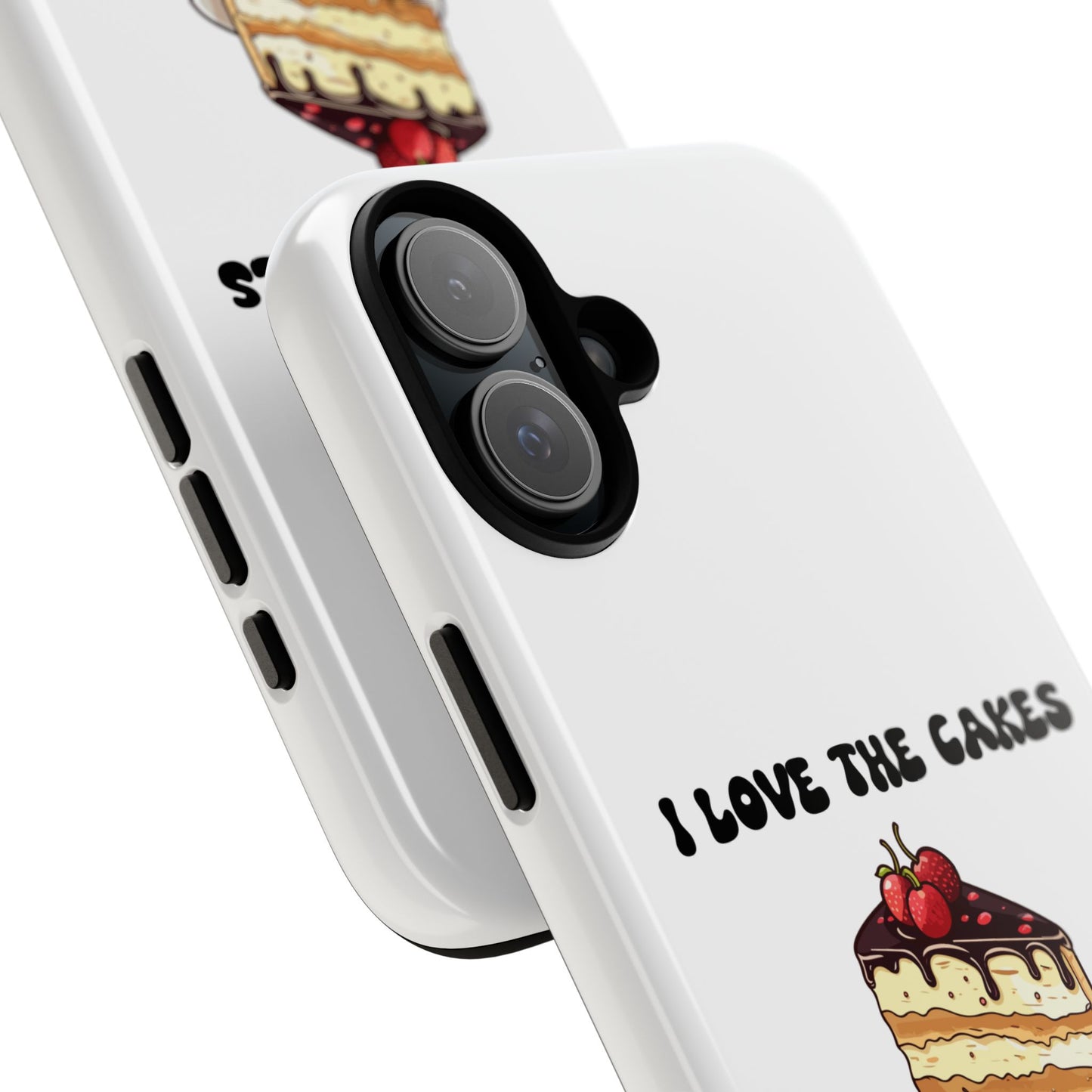 I Love the Cakes Phone Case, BBW Lover, Custom Tough Cases