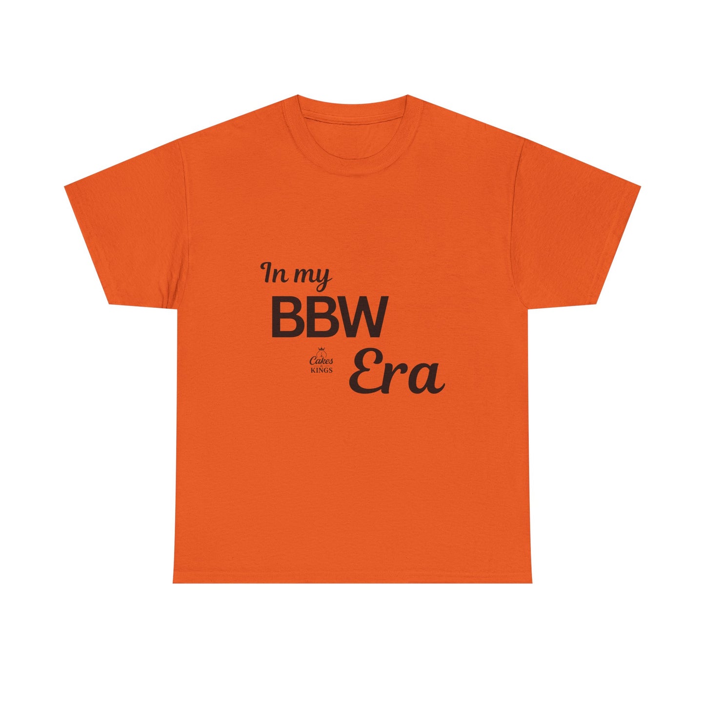 Unisex Cotton Tee - 'In my BBW Era' Shirt, Casual Fashion, Plus Size Apparel, Gift for Body Positivity, Trendy Outfit