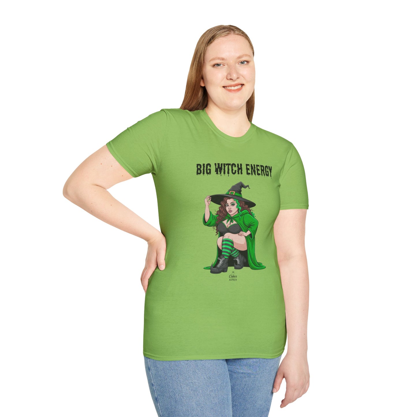 Big Witch Energy Unisex T-Shirt, Halloween Shirt, Witchy Tee, Gift for Her, Spooky Season Fun