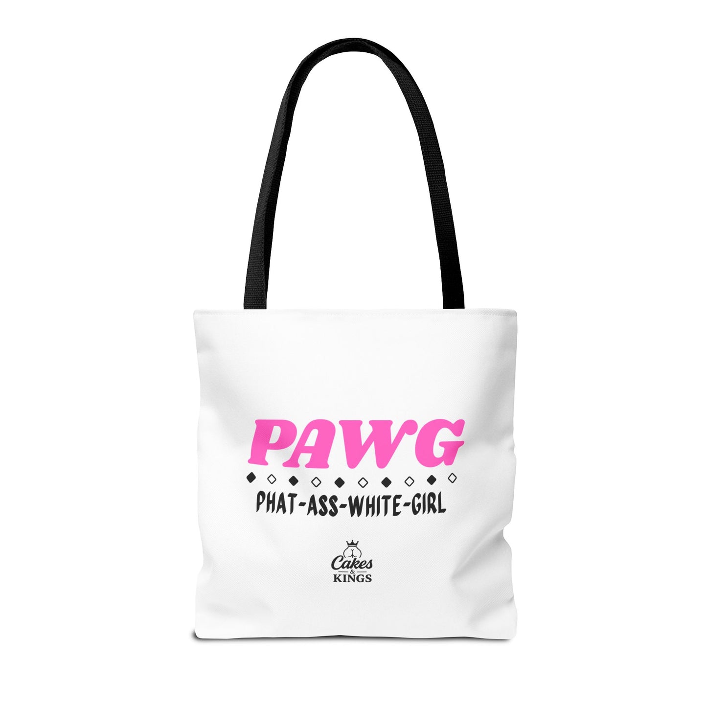 Trendy Tote Bag - PAWG Design, Fun Gift for Friends, Stylish Everyday Bag, Cute Travel Accessory, Perfect for Parties, Beach Day