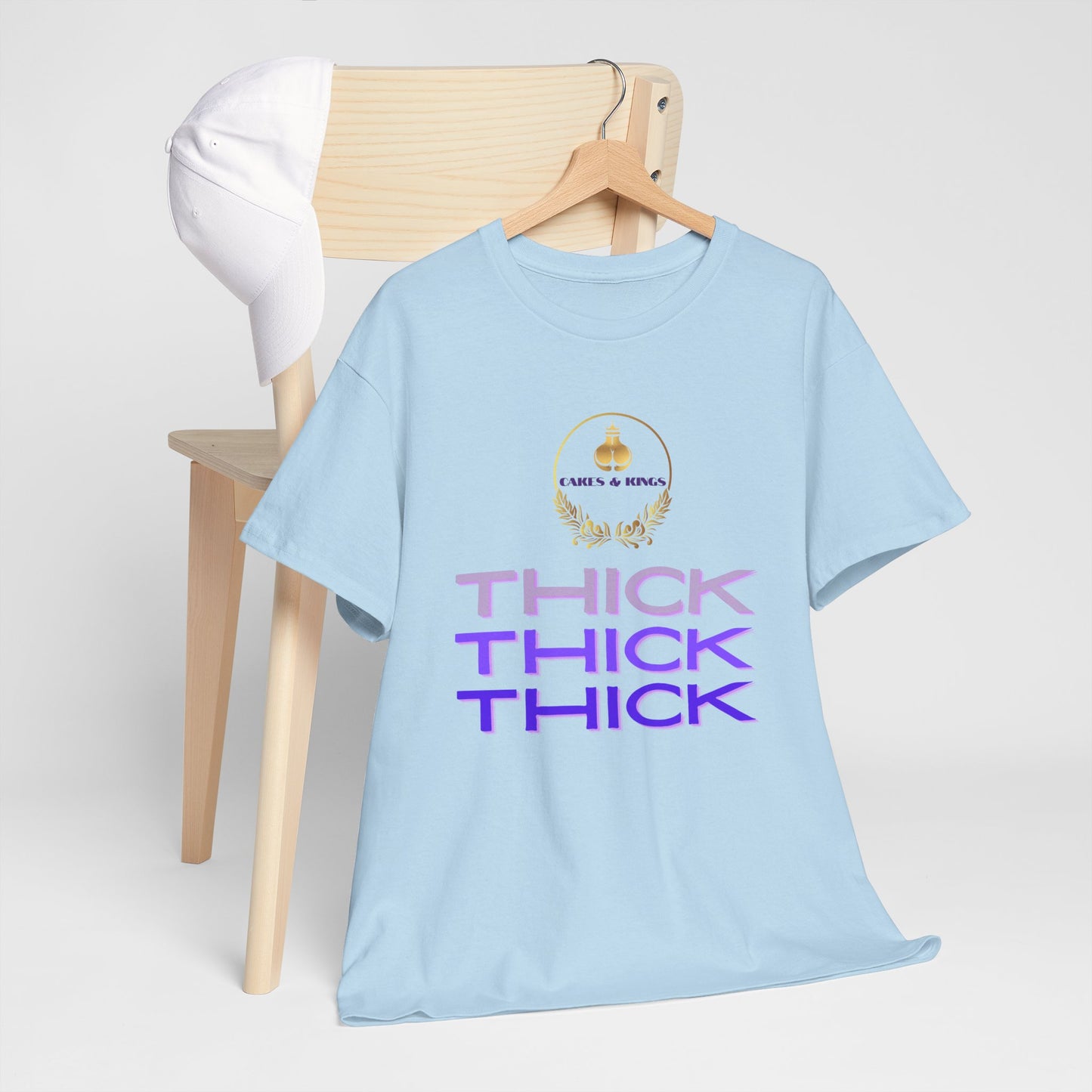 Thick Vibes Unisex Tee for Bold Statements, Casual Wear, Gift for Friends, Birthday Celebrations, Streetwear Style