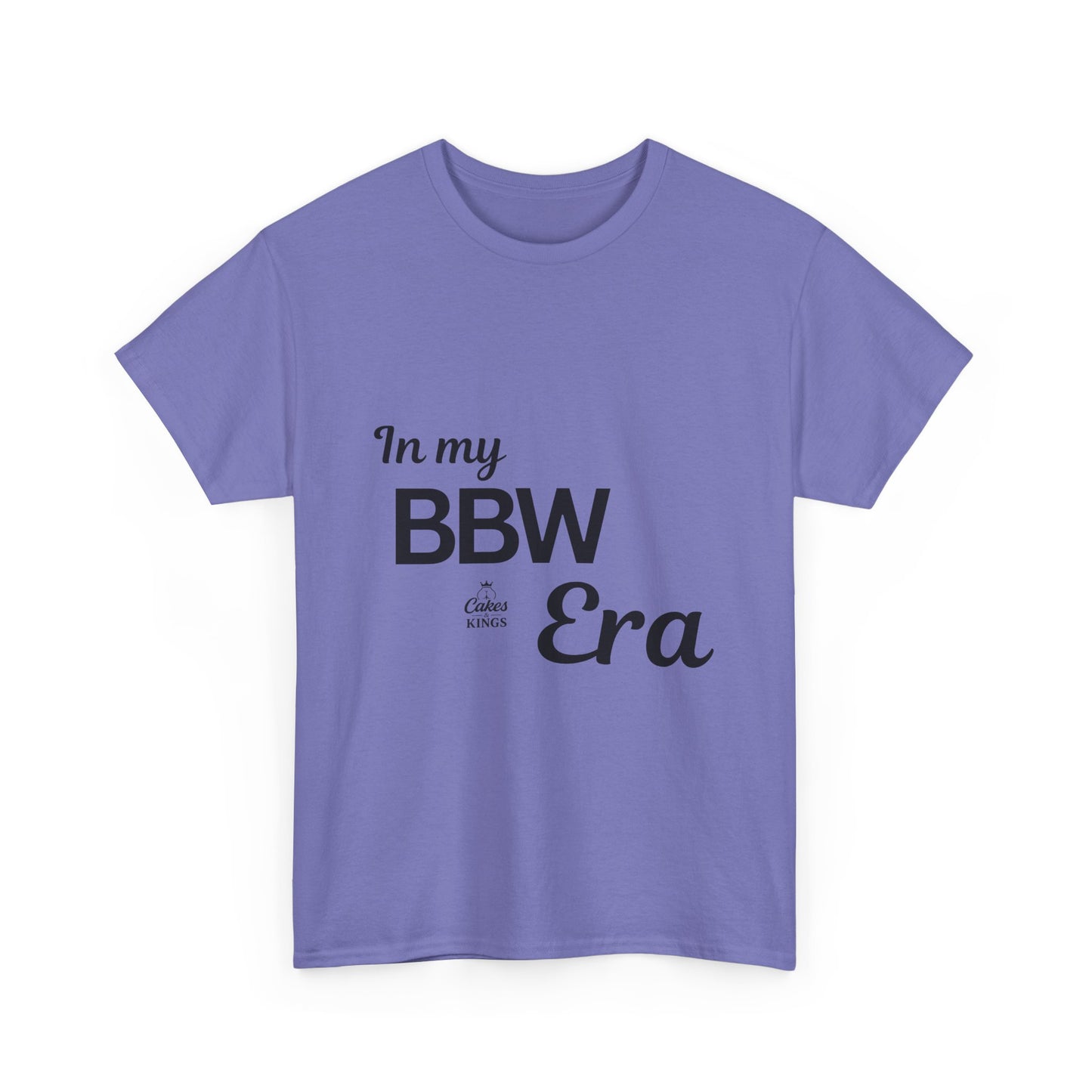 Unisex Cotton Tee - 'In my BBW Era' Shirt, Casual Fashion, Plus Size Apparel, Gift for Body Positivity, Trendy Outfit
