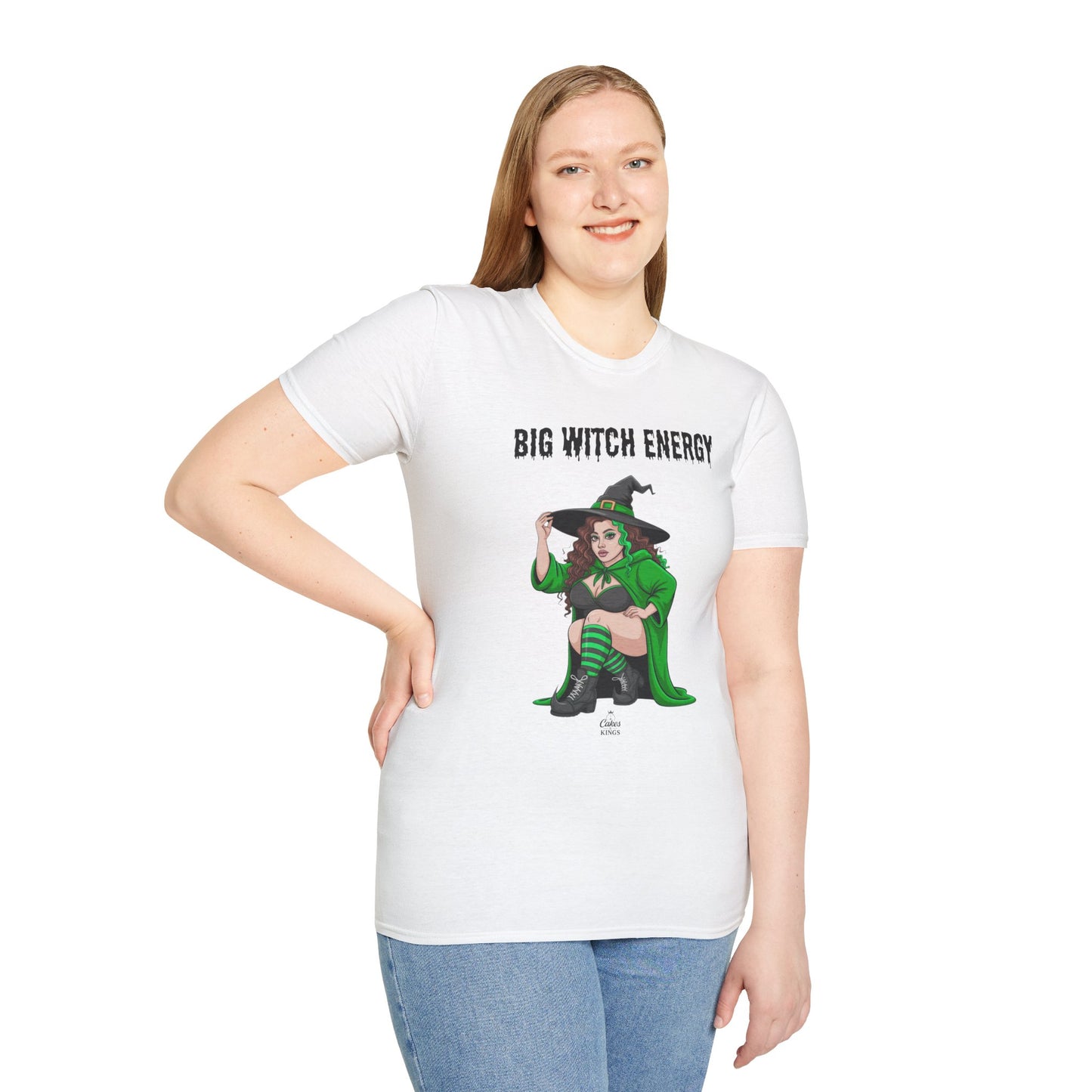 Big Witch Energy Unisex T-Shirt, Halloween Shirt, Witchy Tee, Gift for Her, Spooky Season Fun