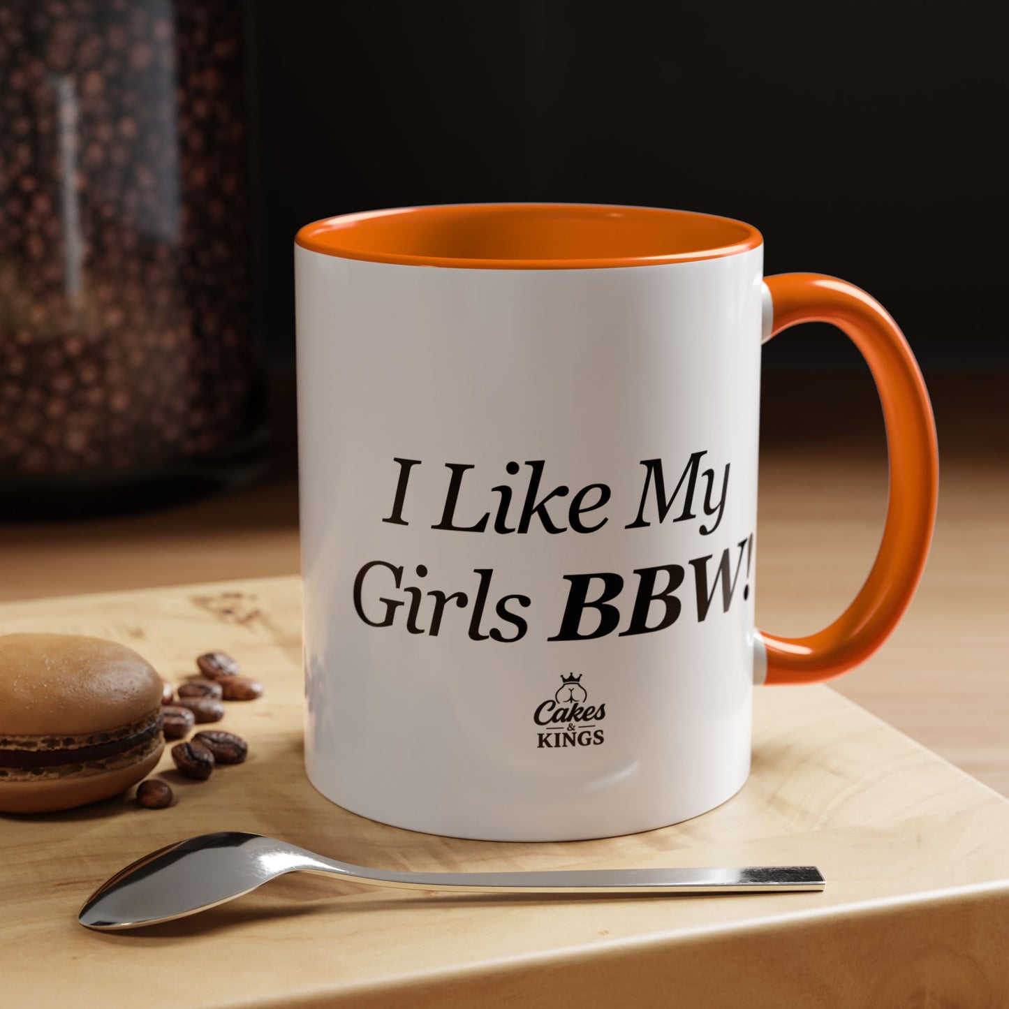 Funny Accent Coffee Mug - Perfect Gift for BBW Lovers, Funny Mugs for Friends, Coffee Cups for Home or Office