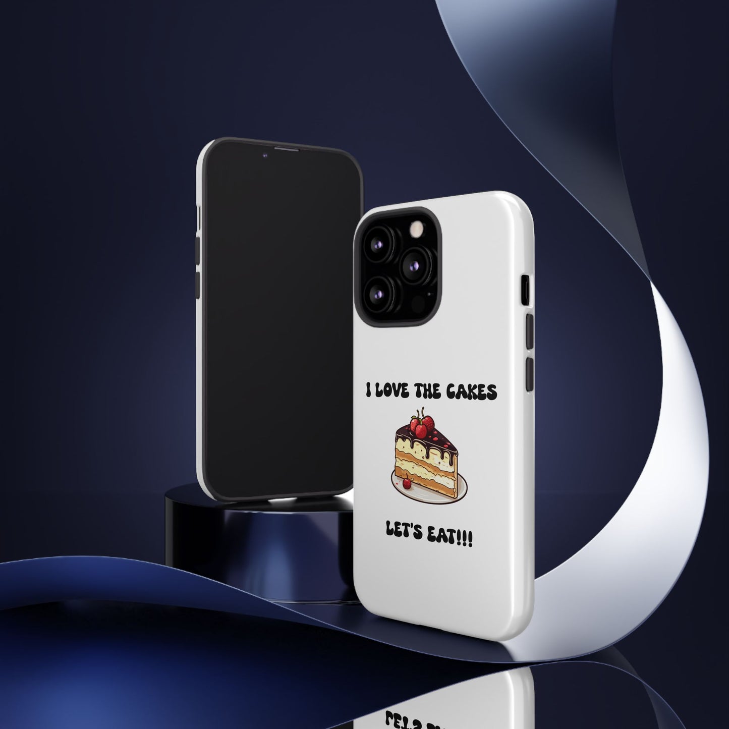 I Love the Cakes Phone Case, BBW Lover, Custom Tough Cases