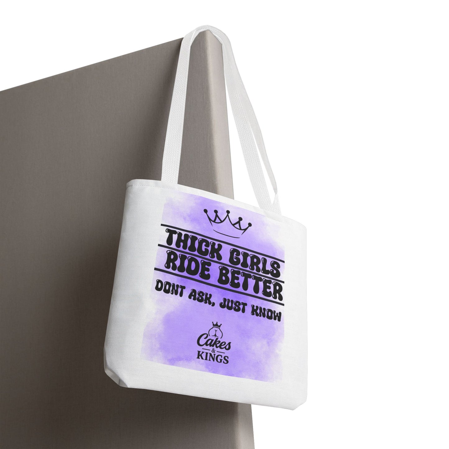Thick Girls Tote Bag - Stylish Carryall for Empowerment, Self-Love, Shopping, Gifts, and Everyday Use